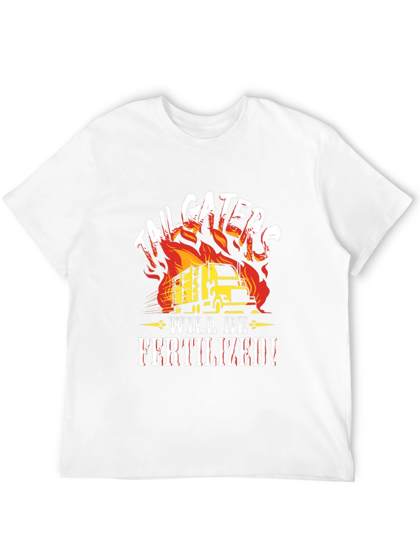 Tailgaters Fertilized Black Graphic Tee
