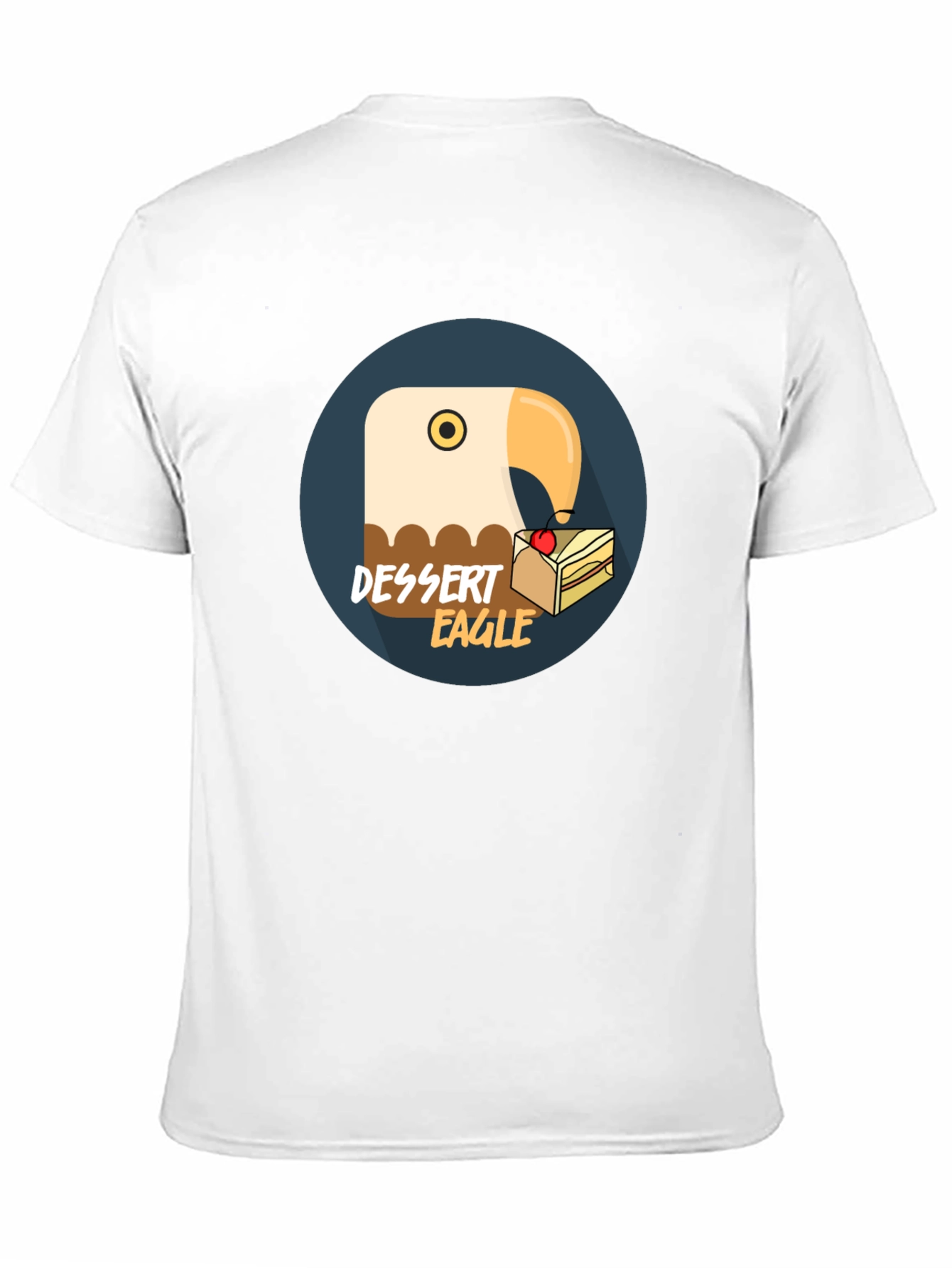 Dessert Eagle T-Shirt - Funny Pun Tee