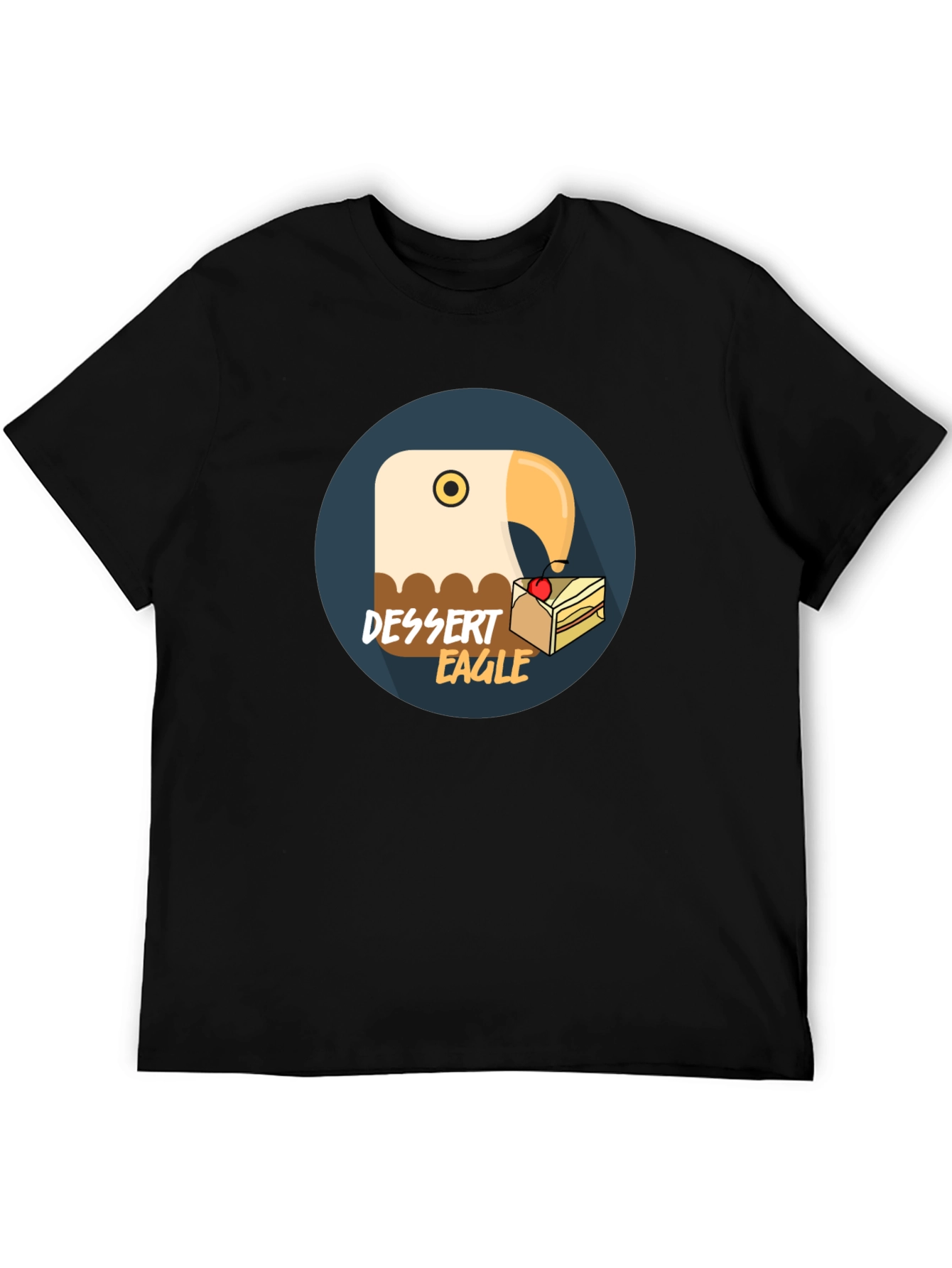 Dessert Eagle T-Shirt - Funny Pun Tee