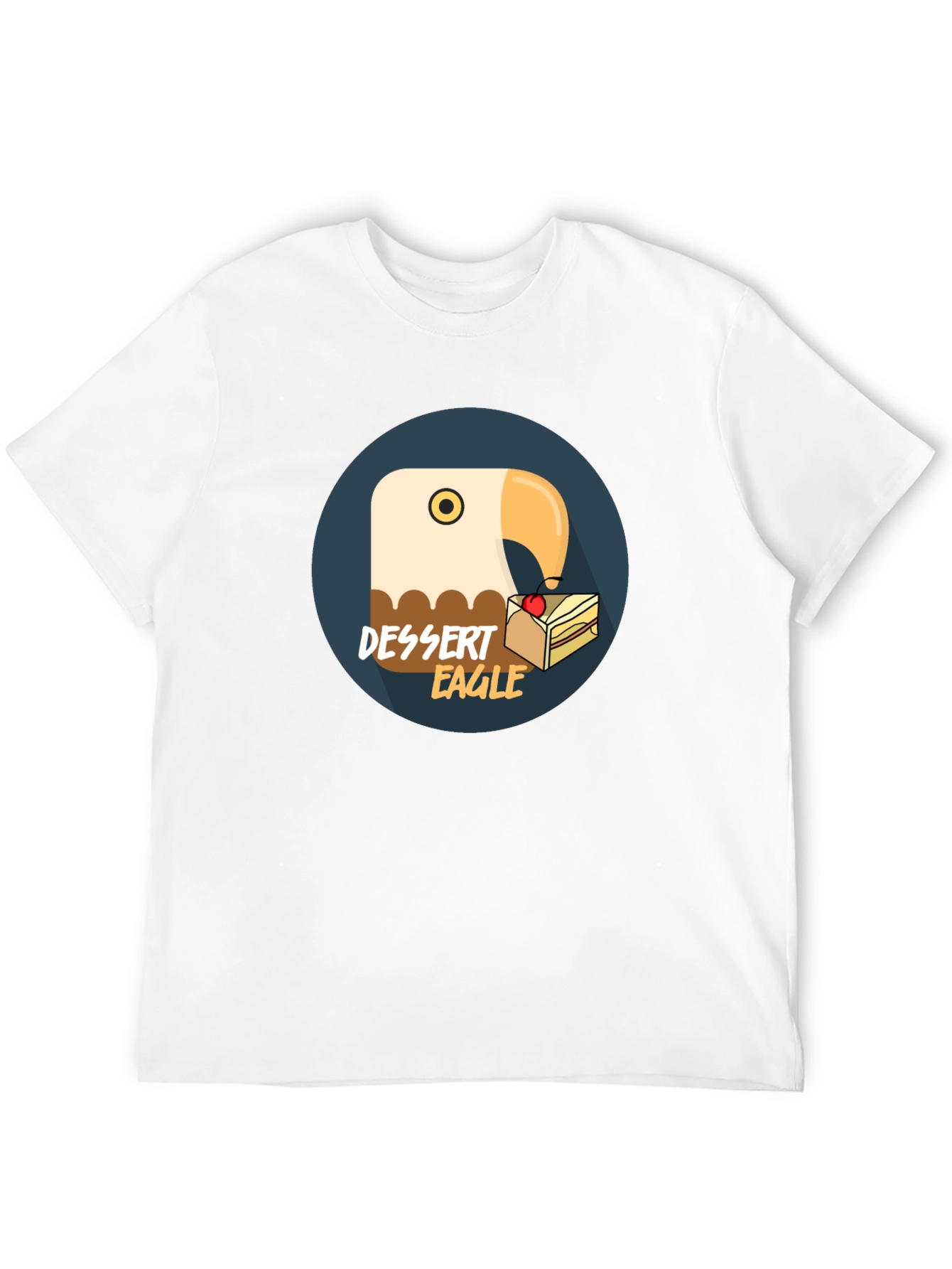 Dessert Eagle T-Shirt - Funny Pun Tee