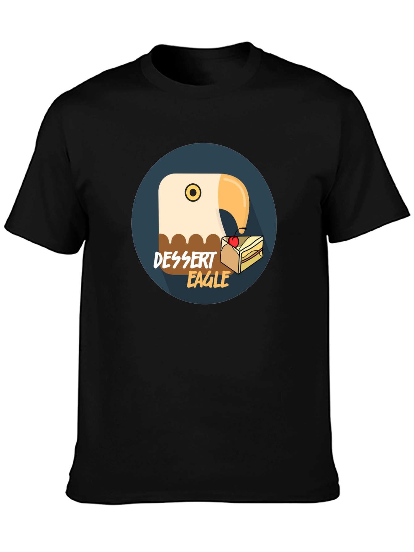 Dessert Eagle T-Shirt - Funny Pun Tee