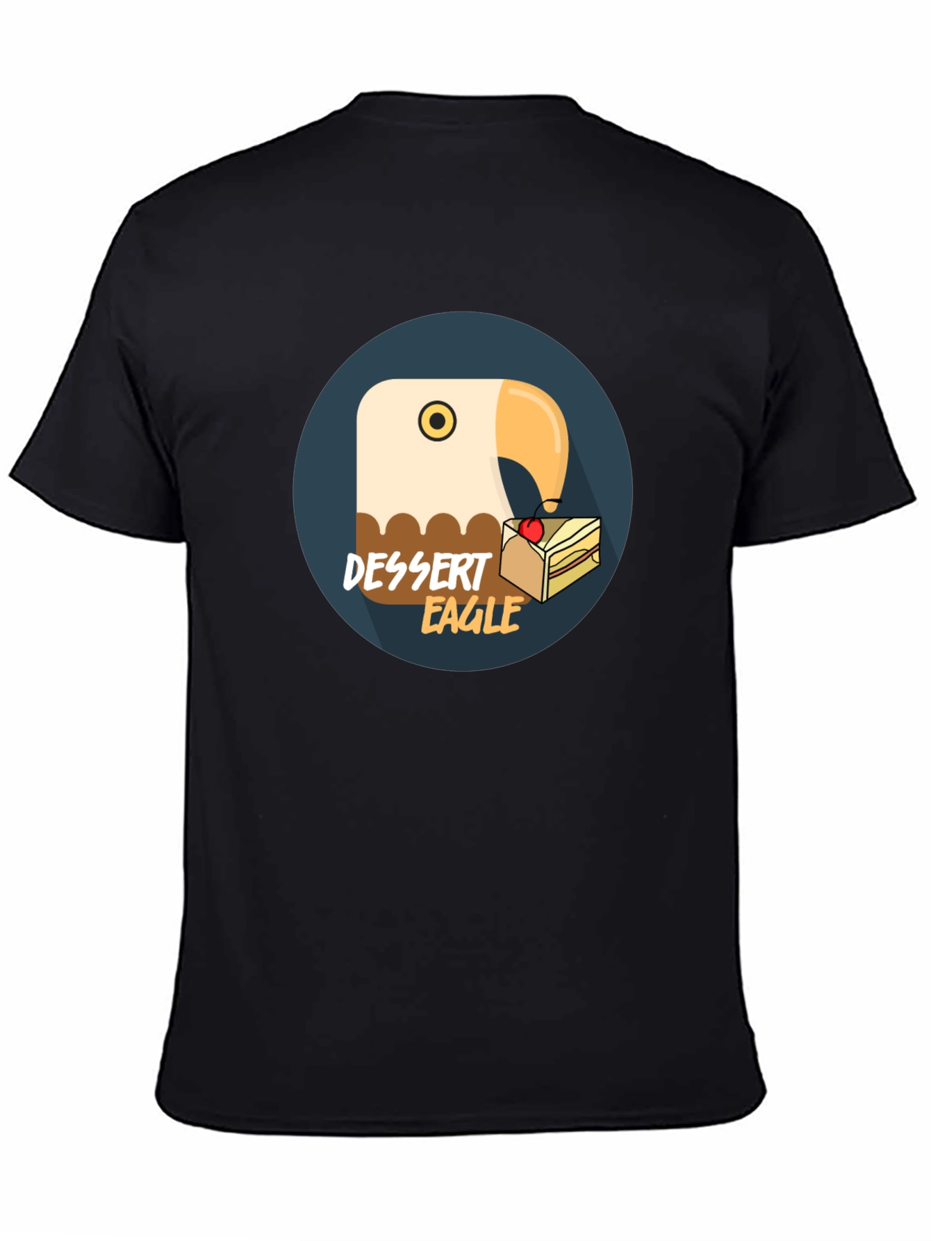 Dessert Eagle T-Shirt - Funny Pun Tee