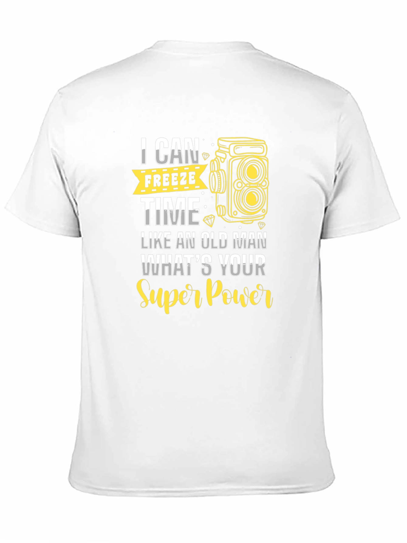 Freeze Time T-Shirt - Camera Graphic Tee