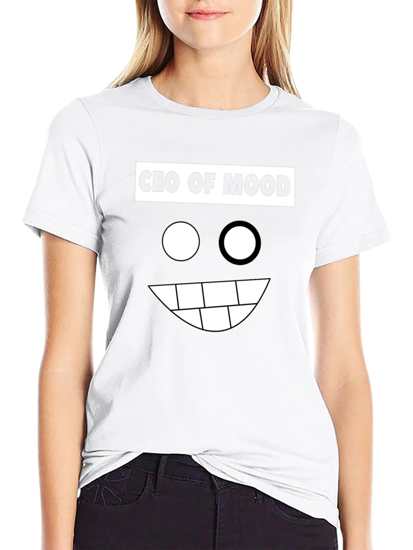 CEO of Mood Black Graphic Tee