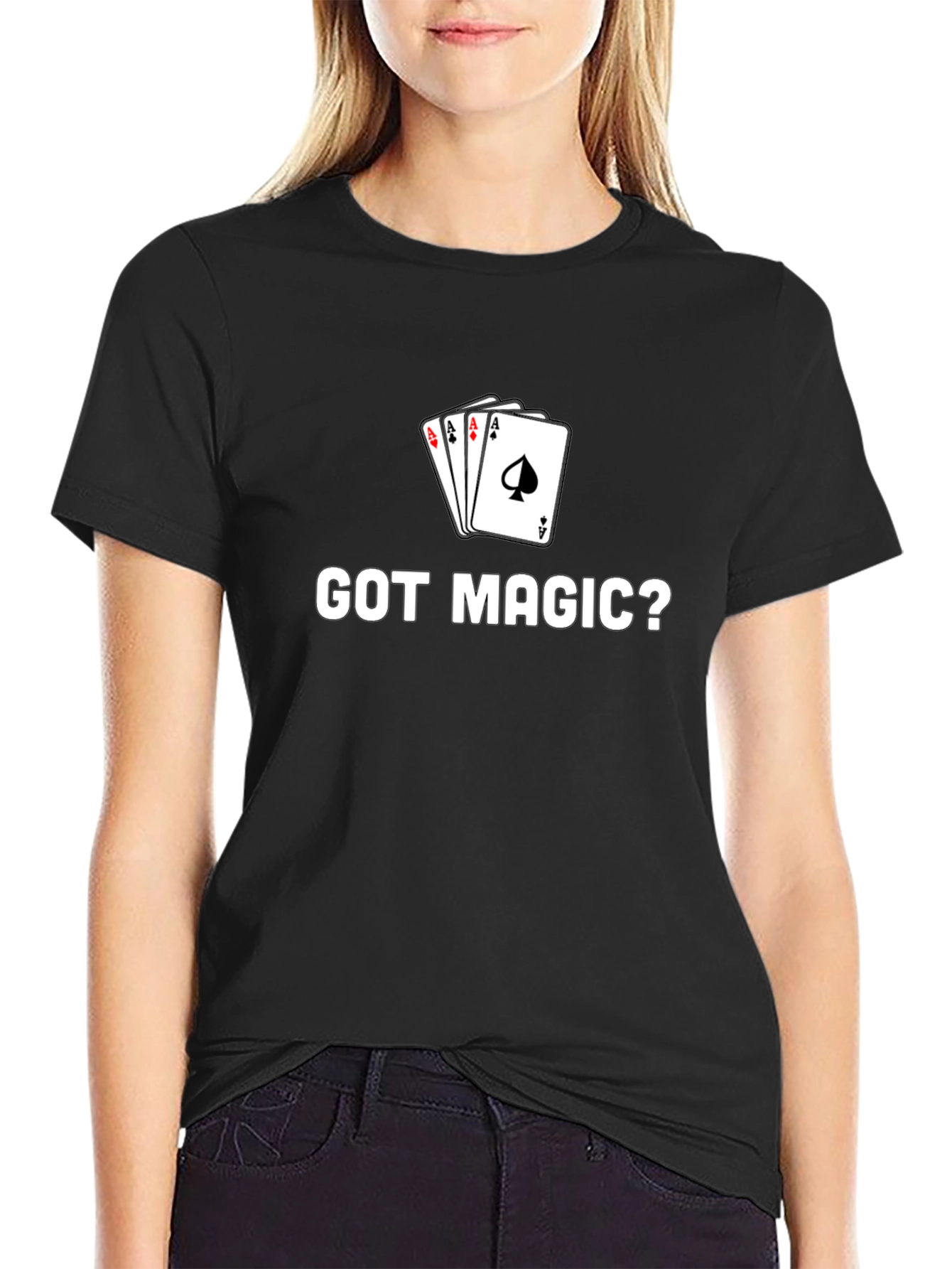 Got Magic? Card Trick T-Shirt - Black