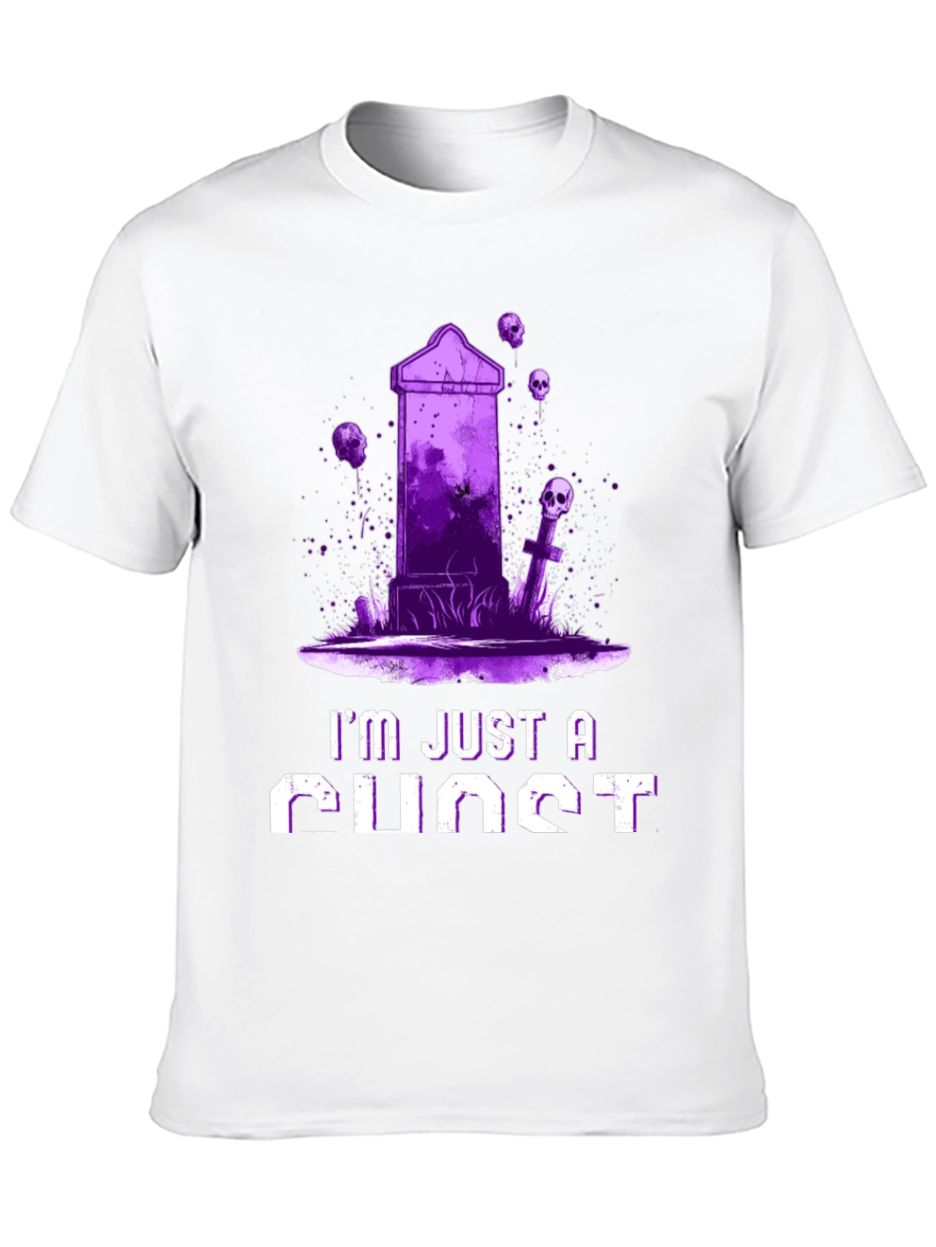 Ghost T-Shirt - Im Just a Ghost Graphic Tee