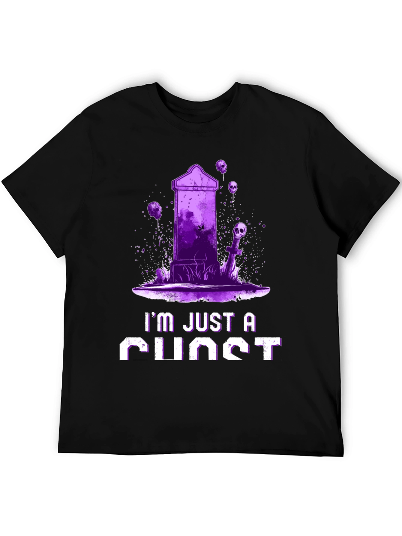 Ghost T-Shirt - Im Just a Ghost Graphic Tee