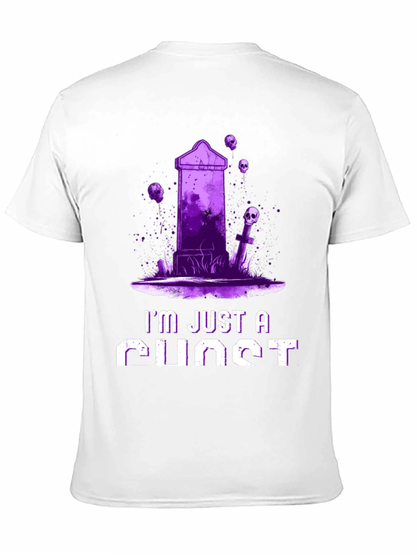Ghost T-Shirt - Im Just a Ghost Graphic Tee