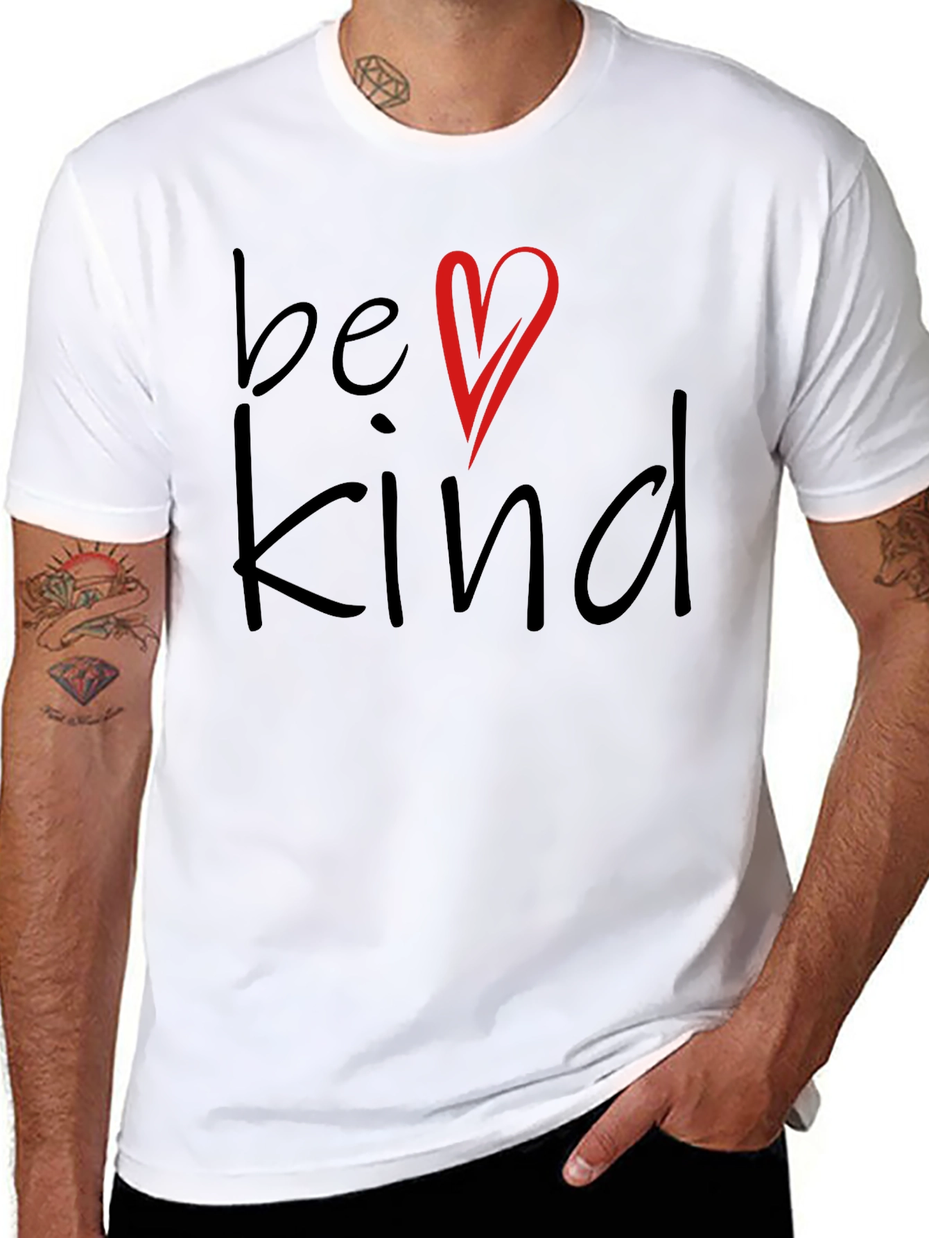 Be Kind T-Shirt - Graphic Tee with Heart
