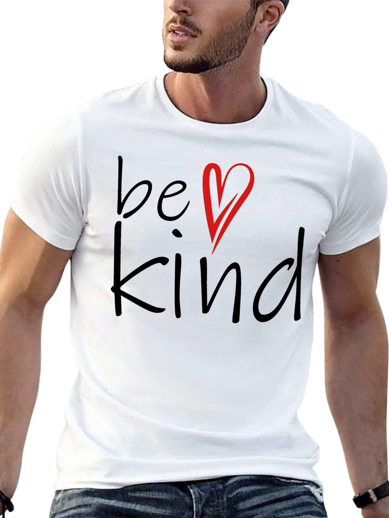 Be Kind T-Shirt - Graphic Tee with Heart