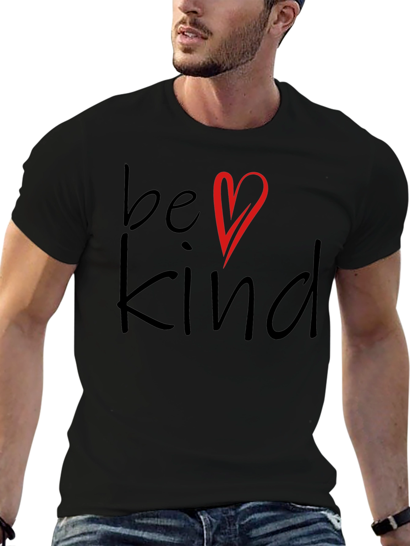 Be Kind T-Shirt - Graphic Tee with Heart