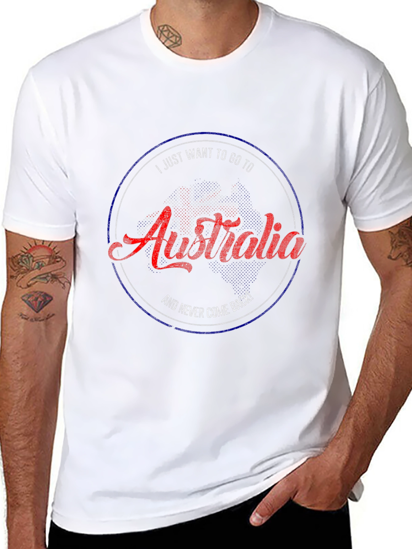 Australia T-Shirt - I Just Want to Go!
