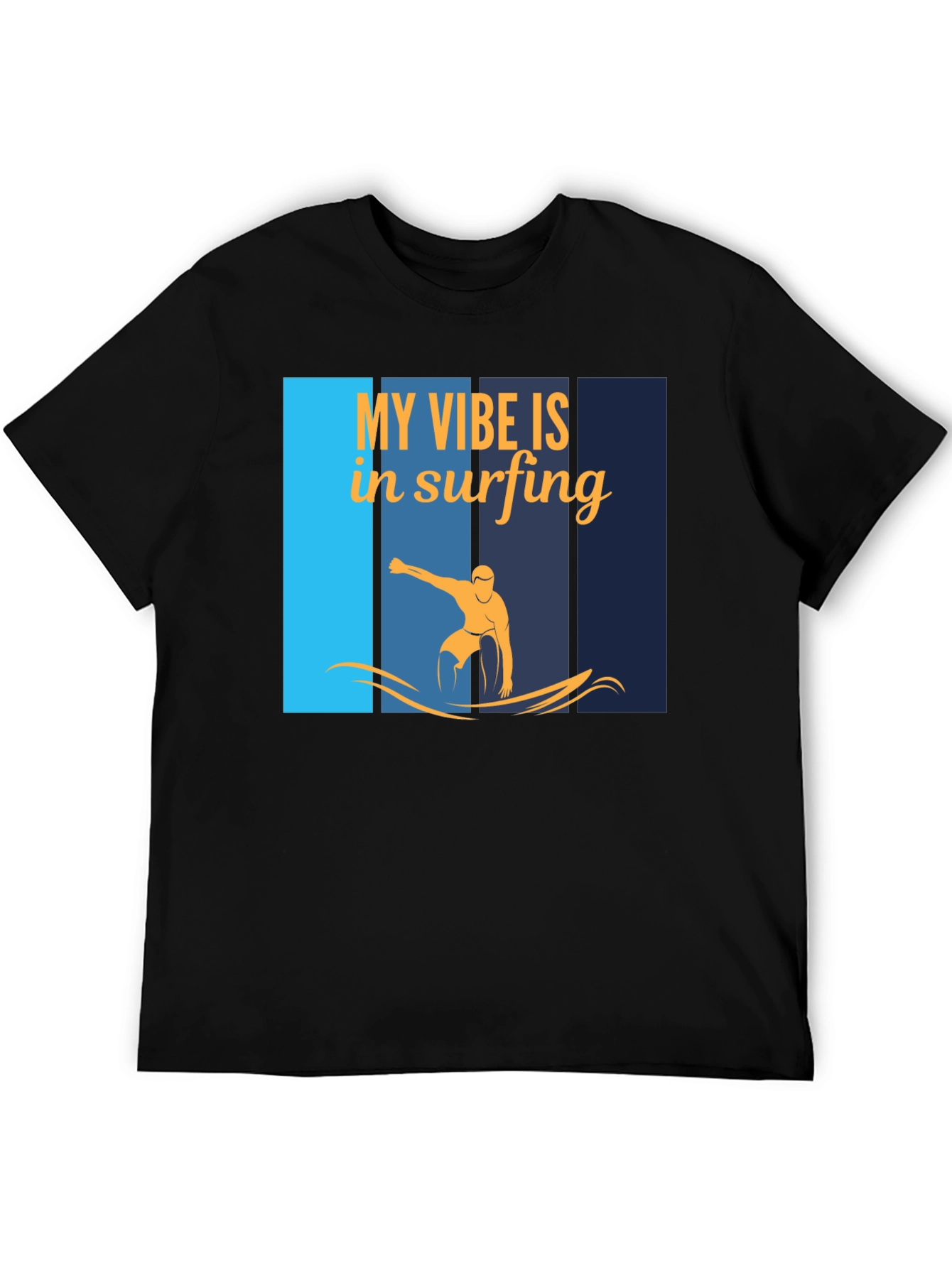 Surfing Vibe Graphic T-Shirt
