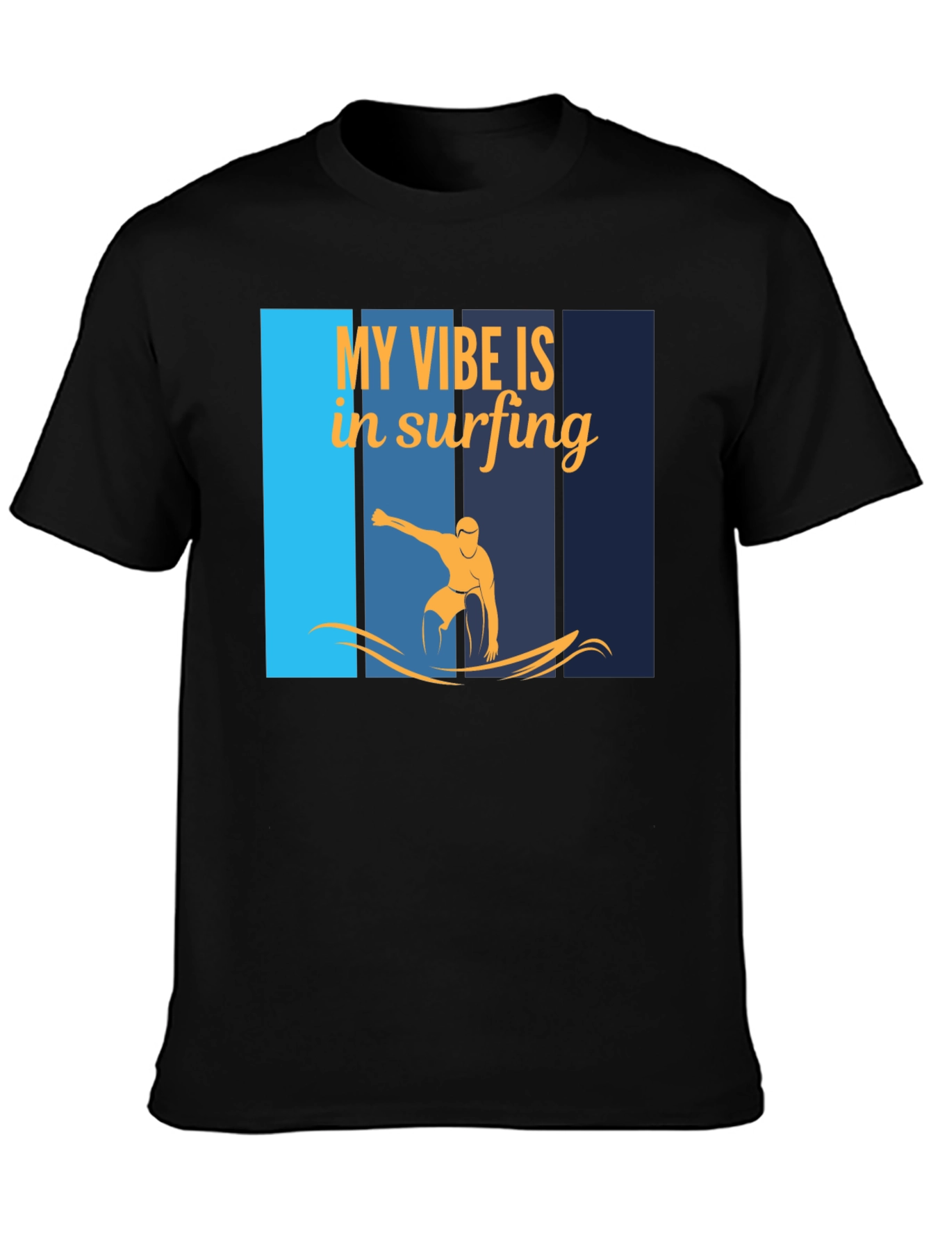 Surfing Vibe Graphic T-Shirt