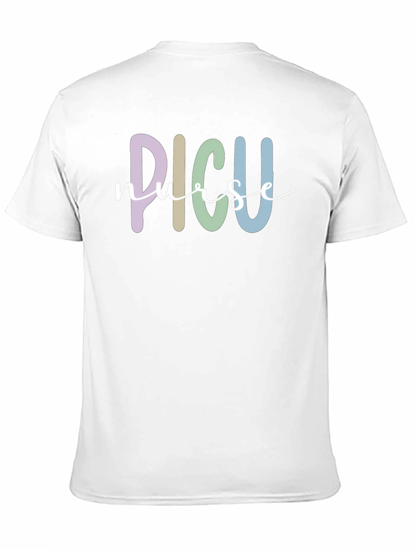 PICU Nurse Graphic Tee - Black