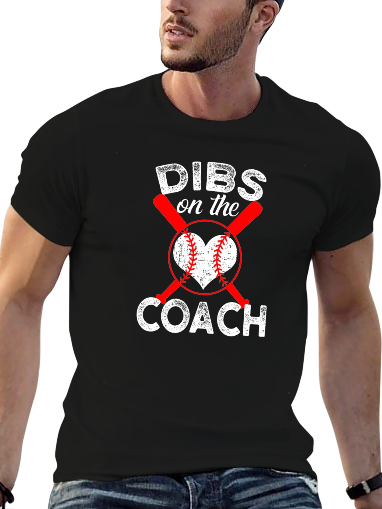Dibs on the Coach Baseball Tee