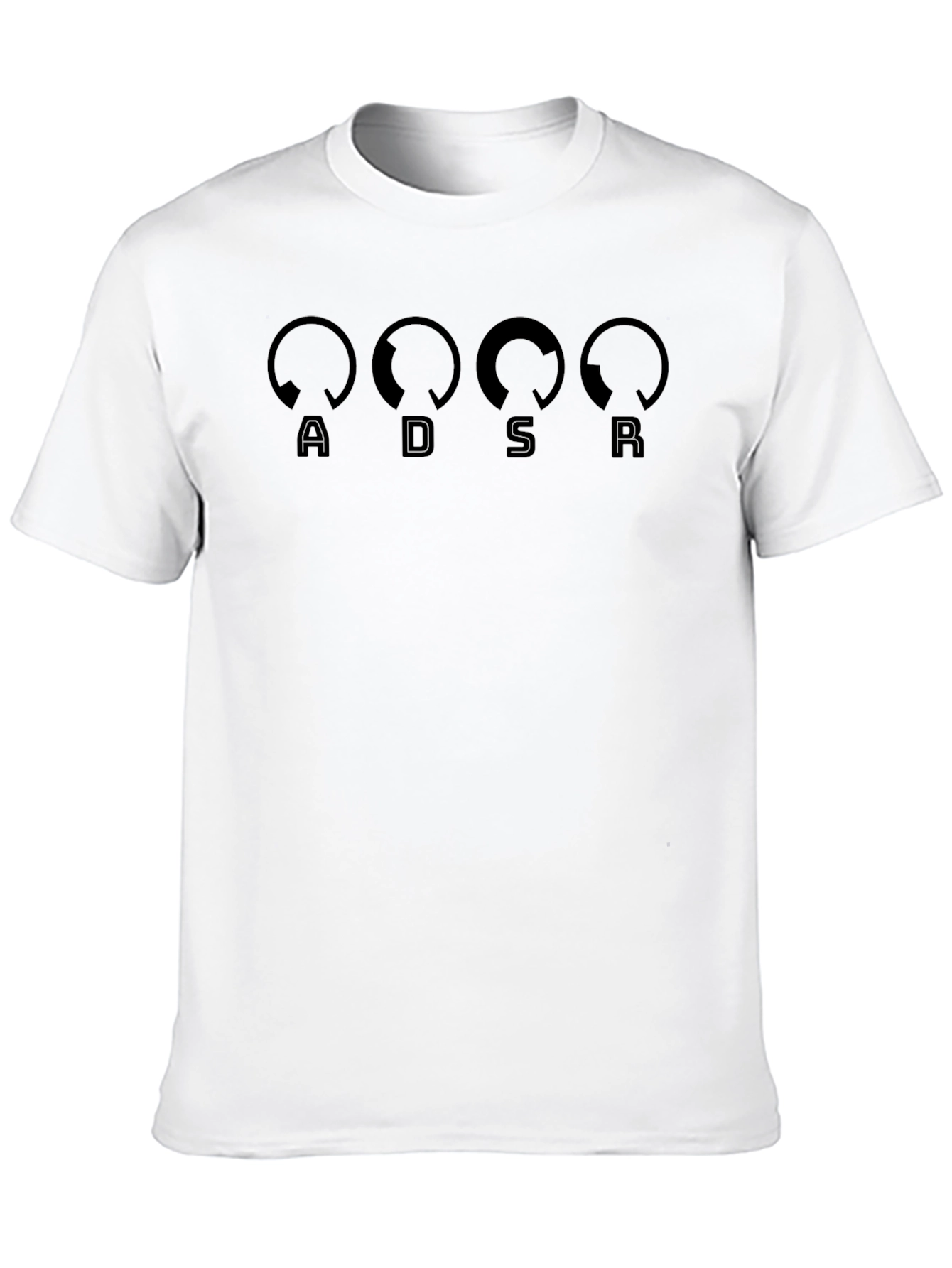 ADSR Synth Waveform Graphic T-Shirt