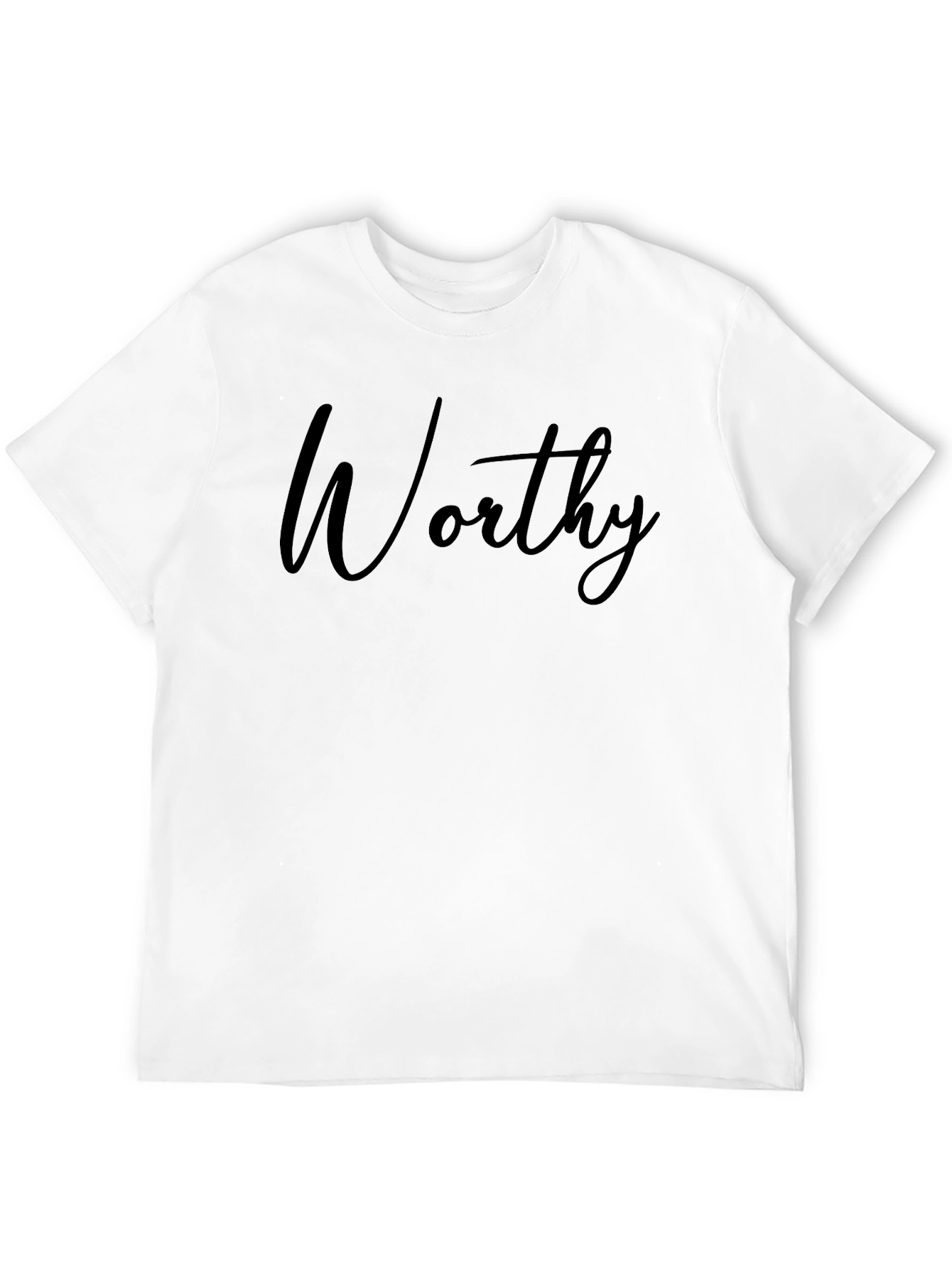 Worthy Black T-Shirt