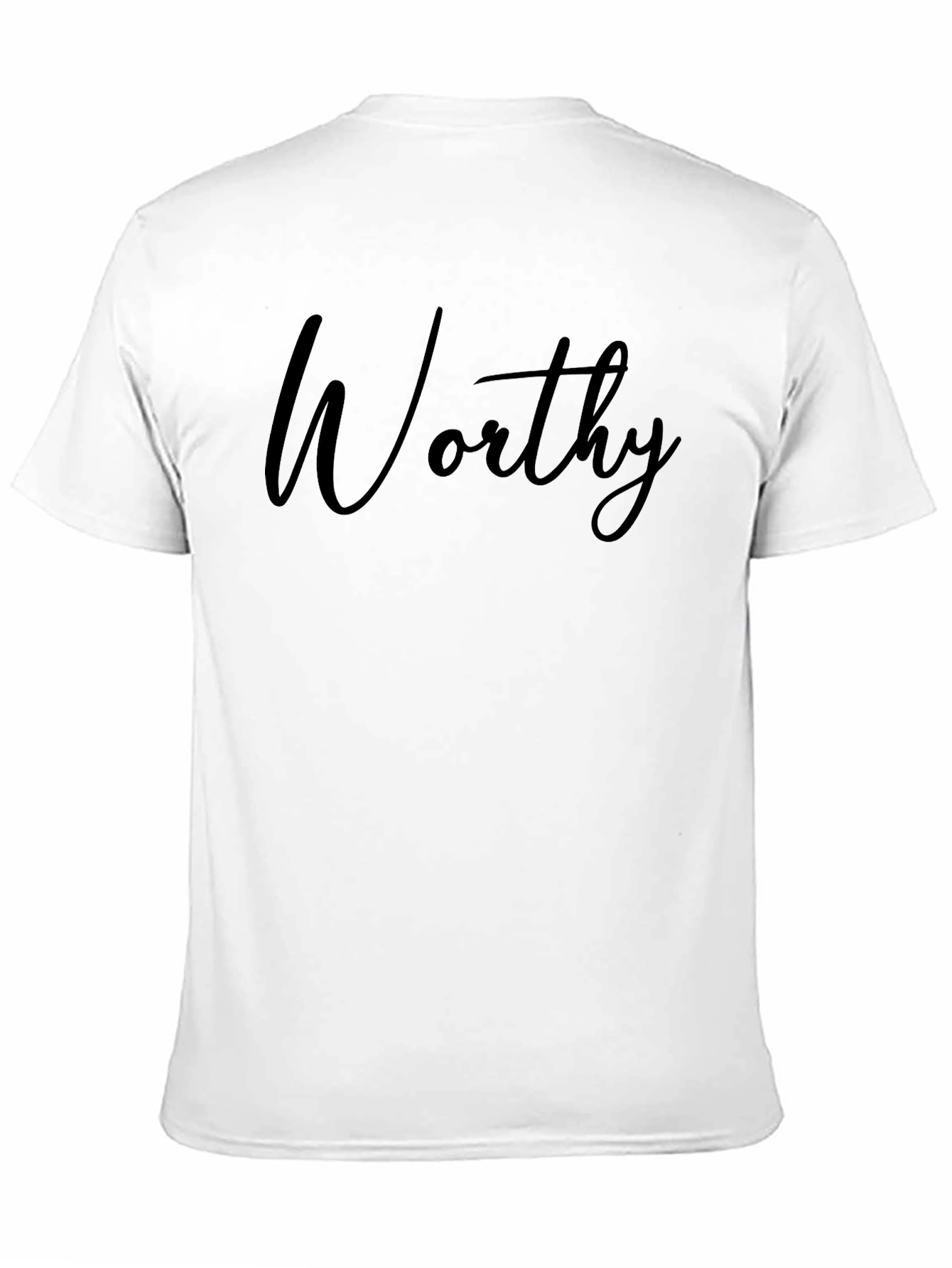 Worthy Black T-Shirt