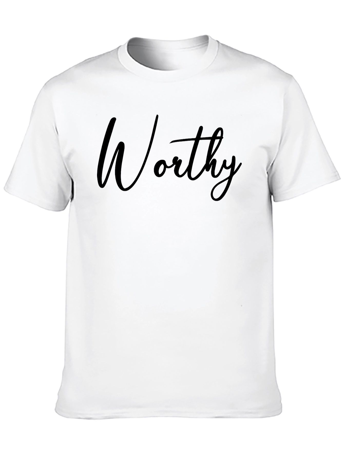 Worthy Black T-Shirt