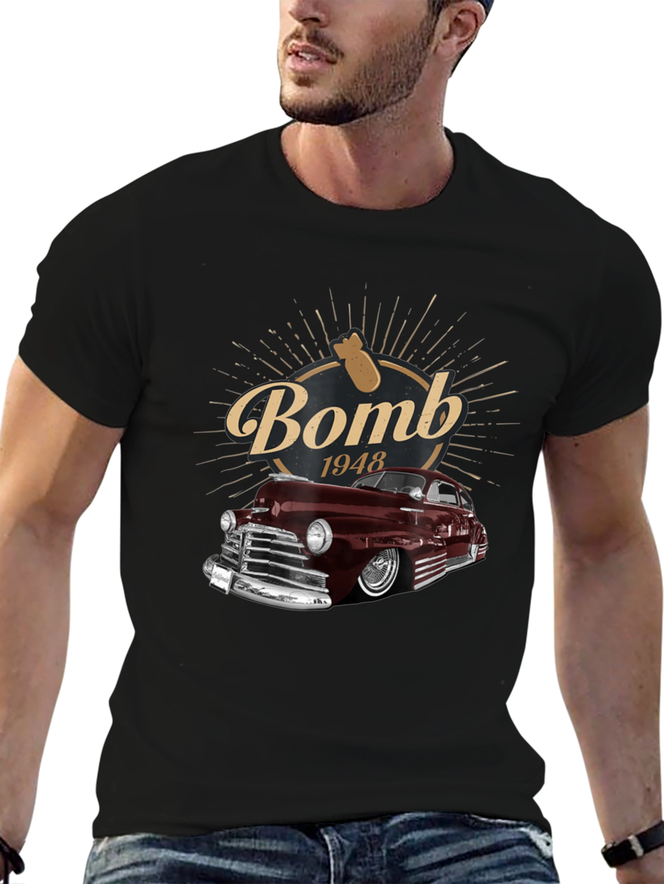 Bomb 1948 Classic Car T-Shirt