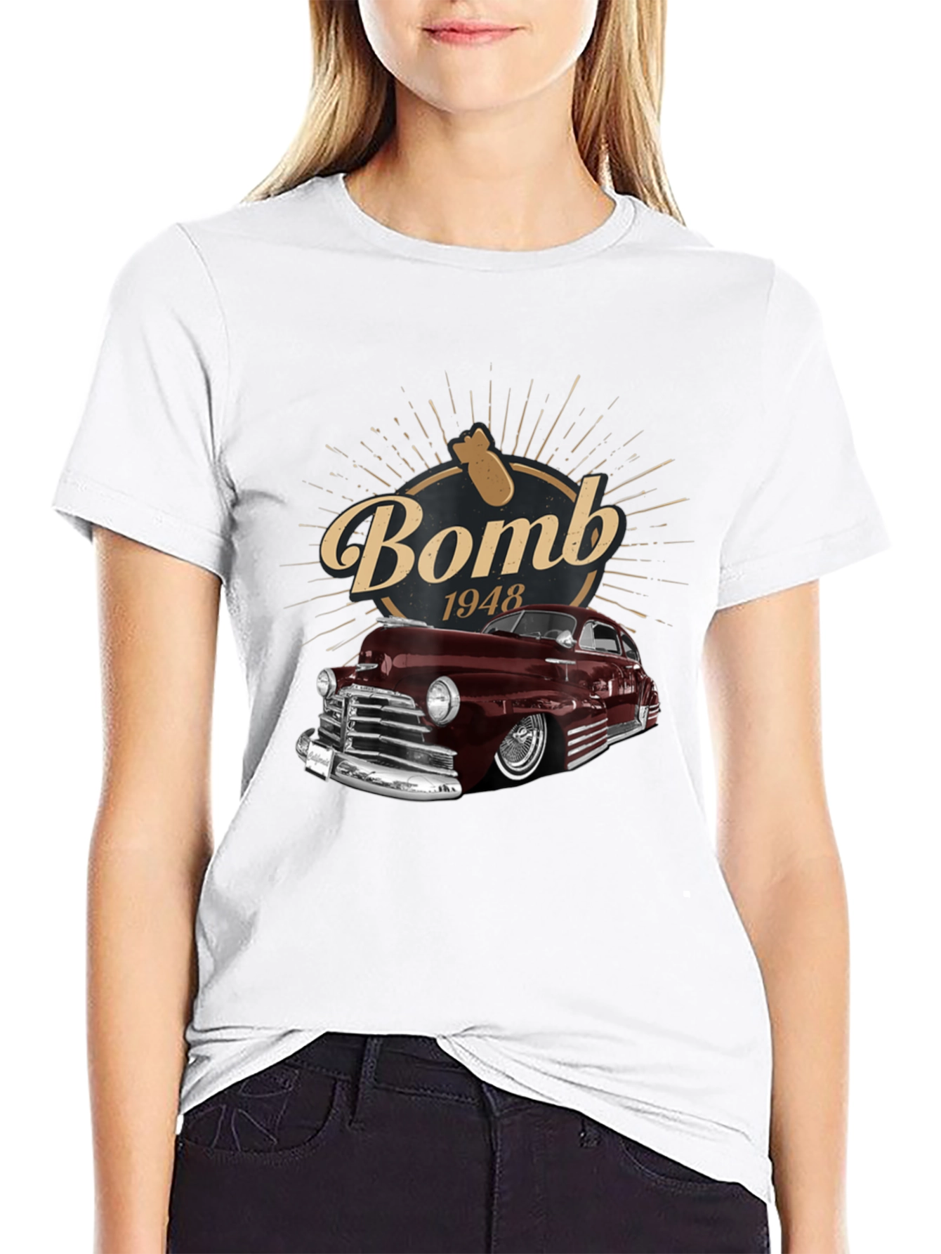 Bomb 1948 Classic Car T-Shirt
