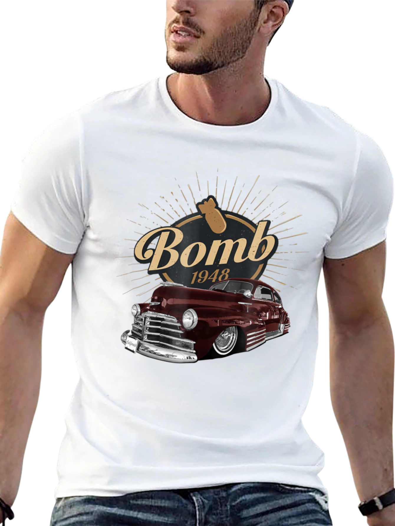 Bomb 1948 Classic Car T-Shirt