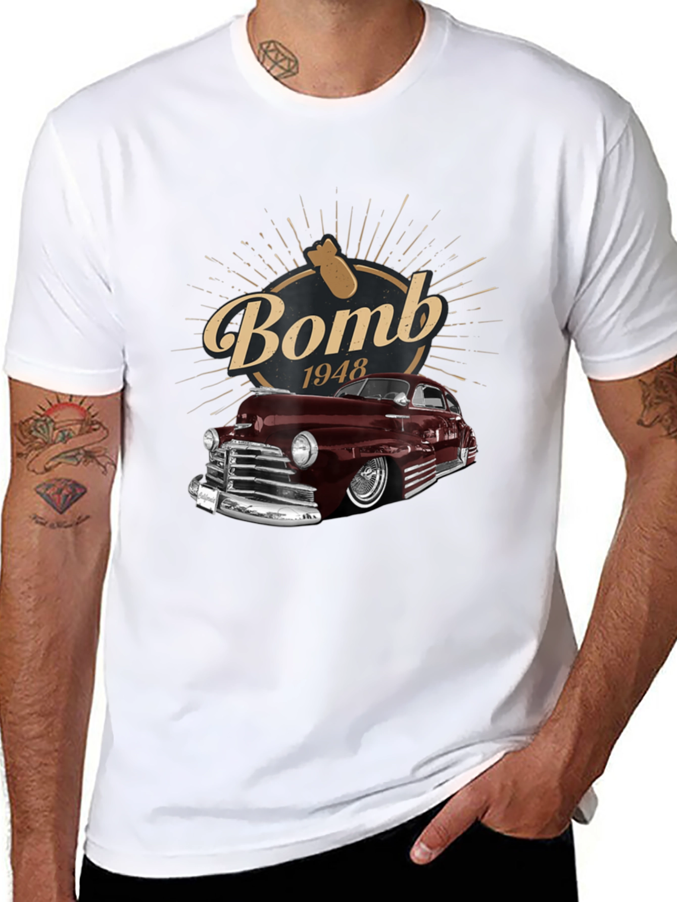 Bomb 1948 Classic Car T-Shirt