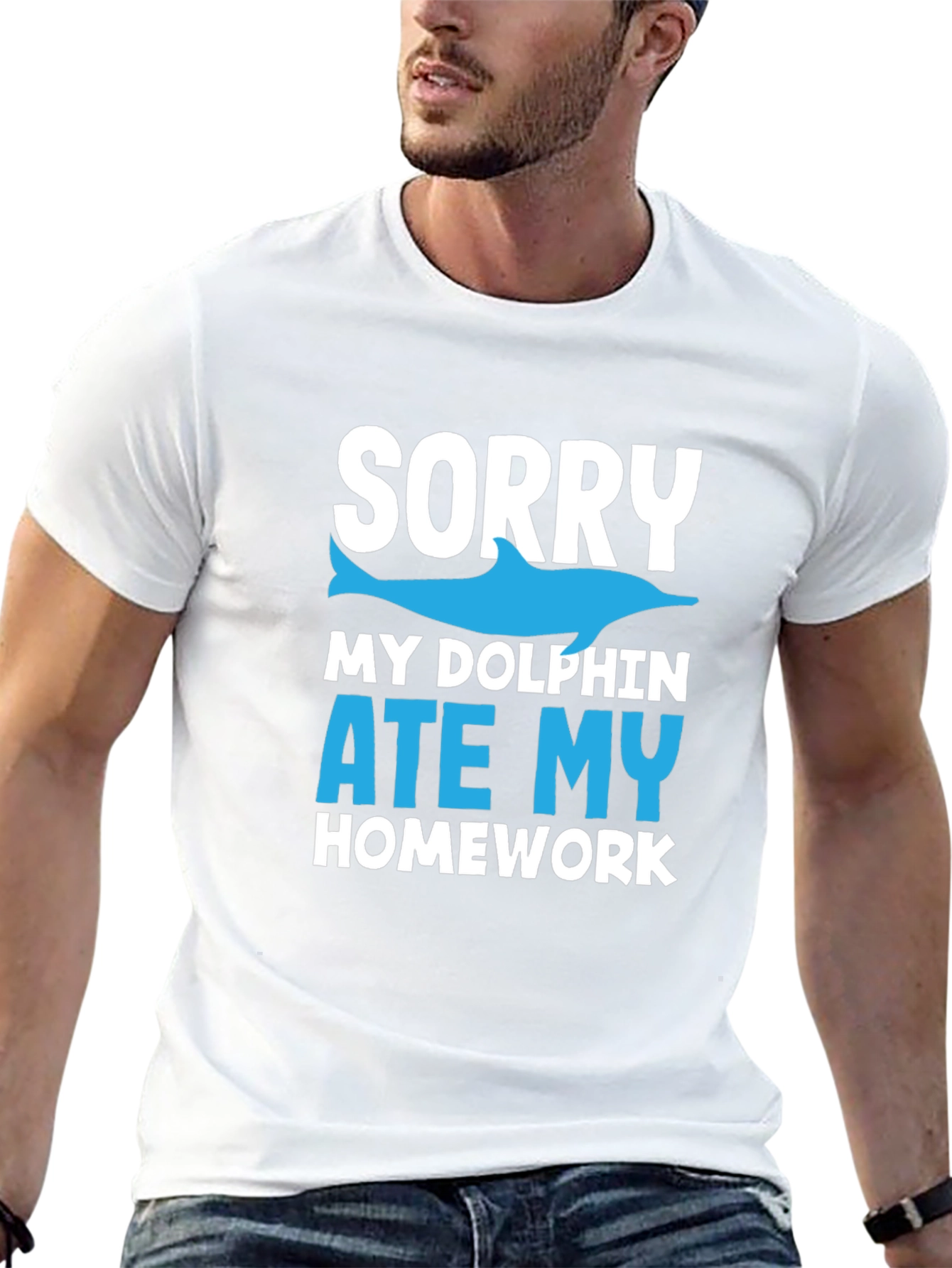 Sorry My Dolphin Ate My Homework T-Shirt