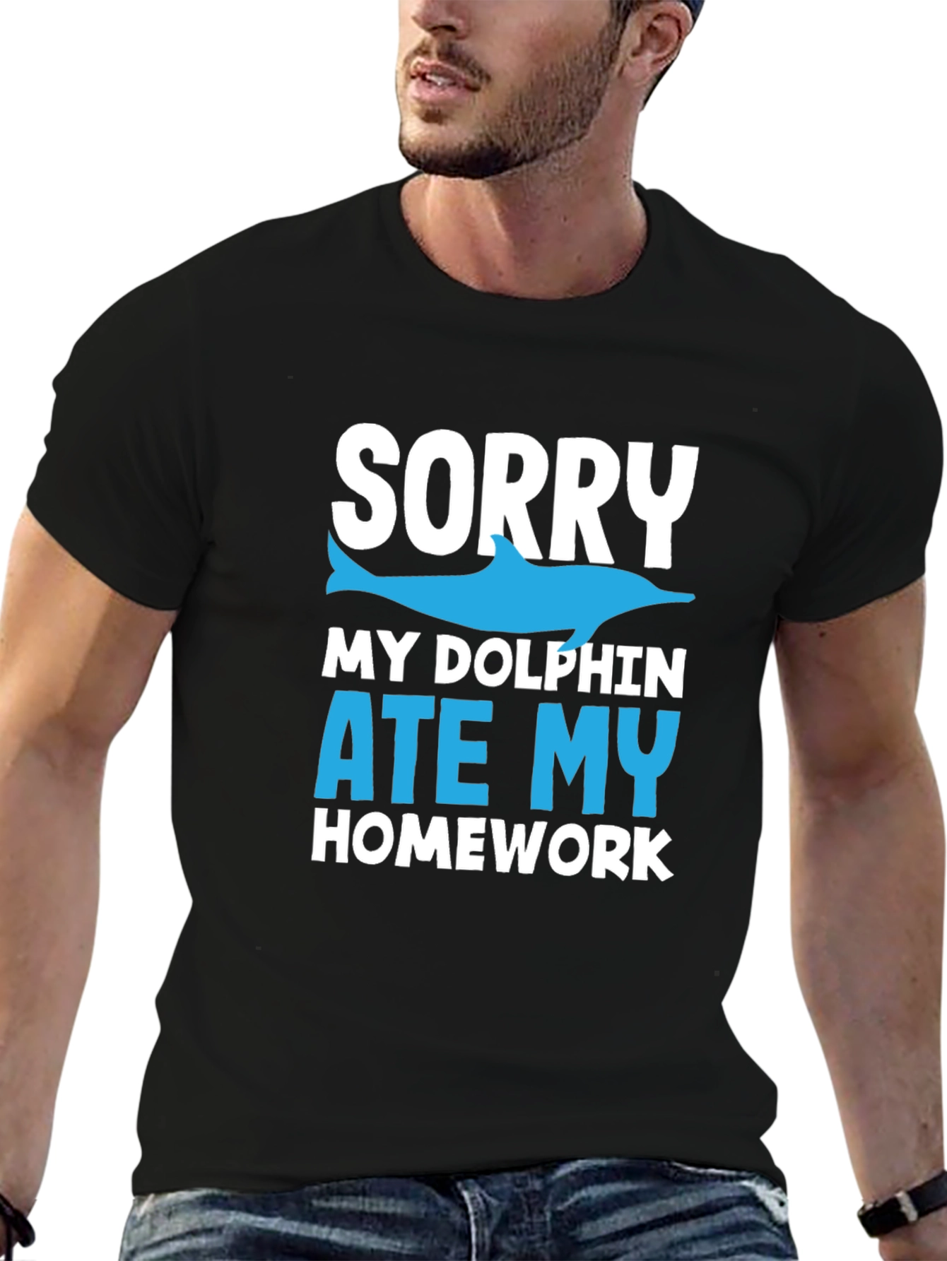 Sorry My Dolphin Ate My Homework T-Shirt