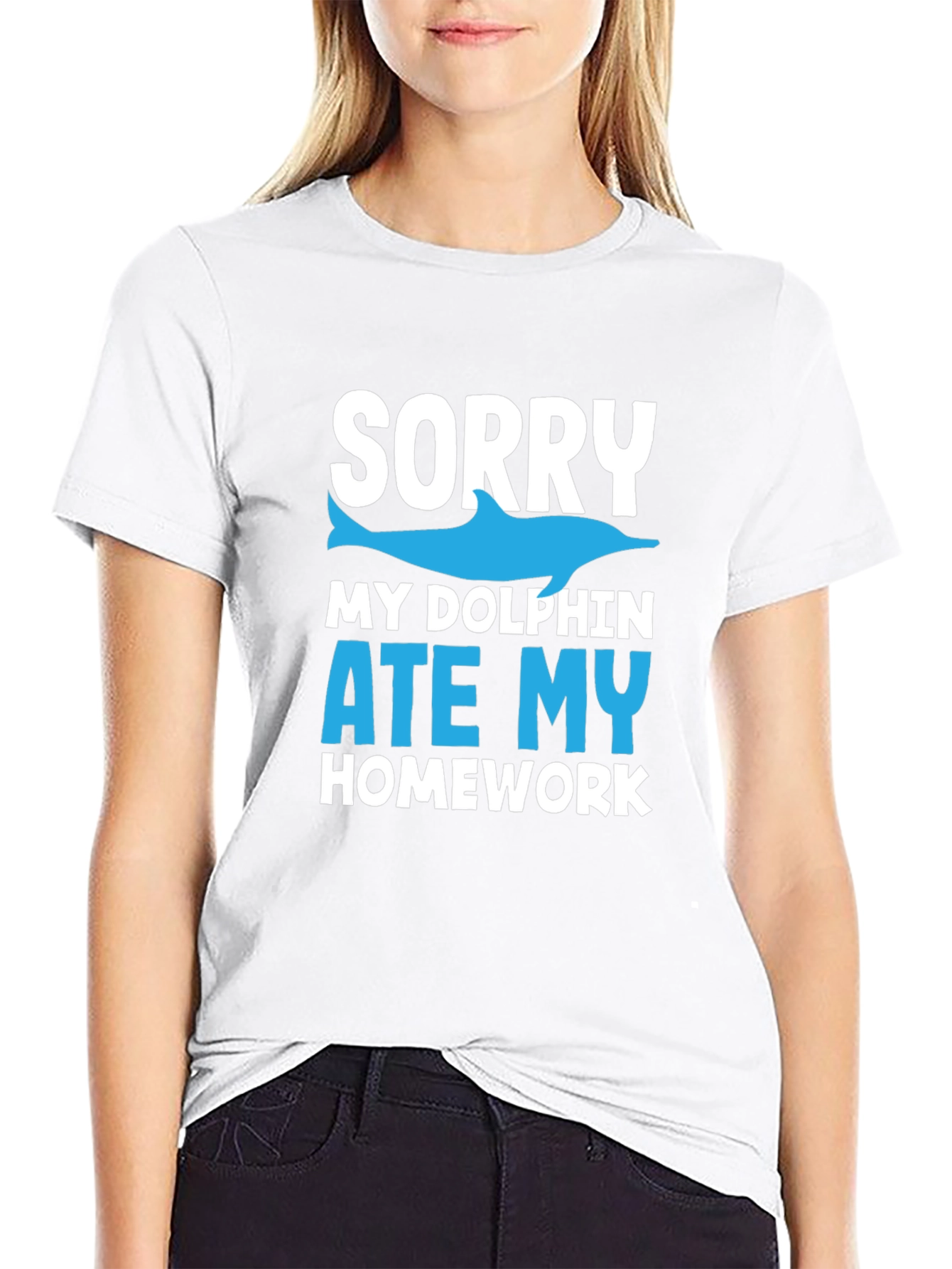 Sorry My Dolphin Ate My Homework T-Shirt