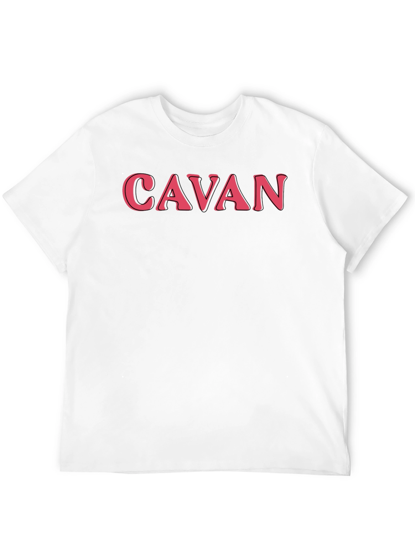 Cavan Text Graphic T-Shirt - Black