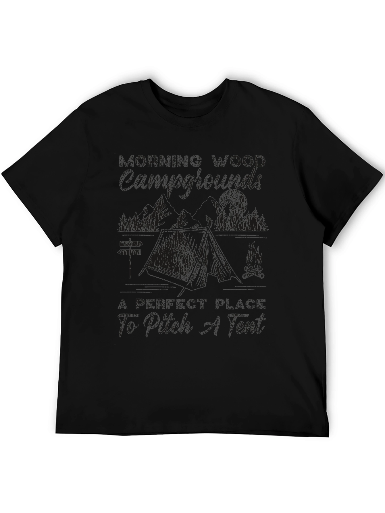 Funny Camping Graphic Tee