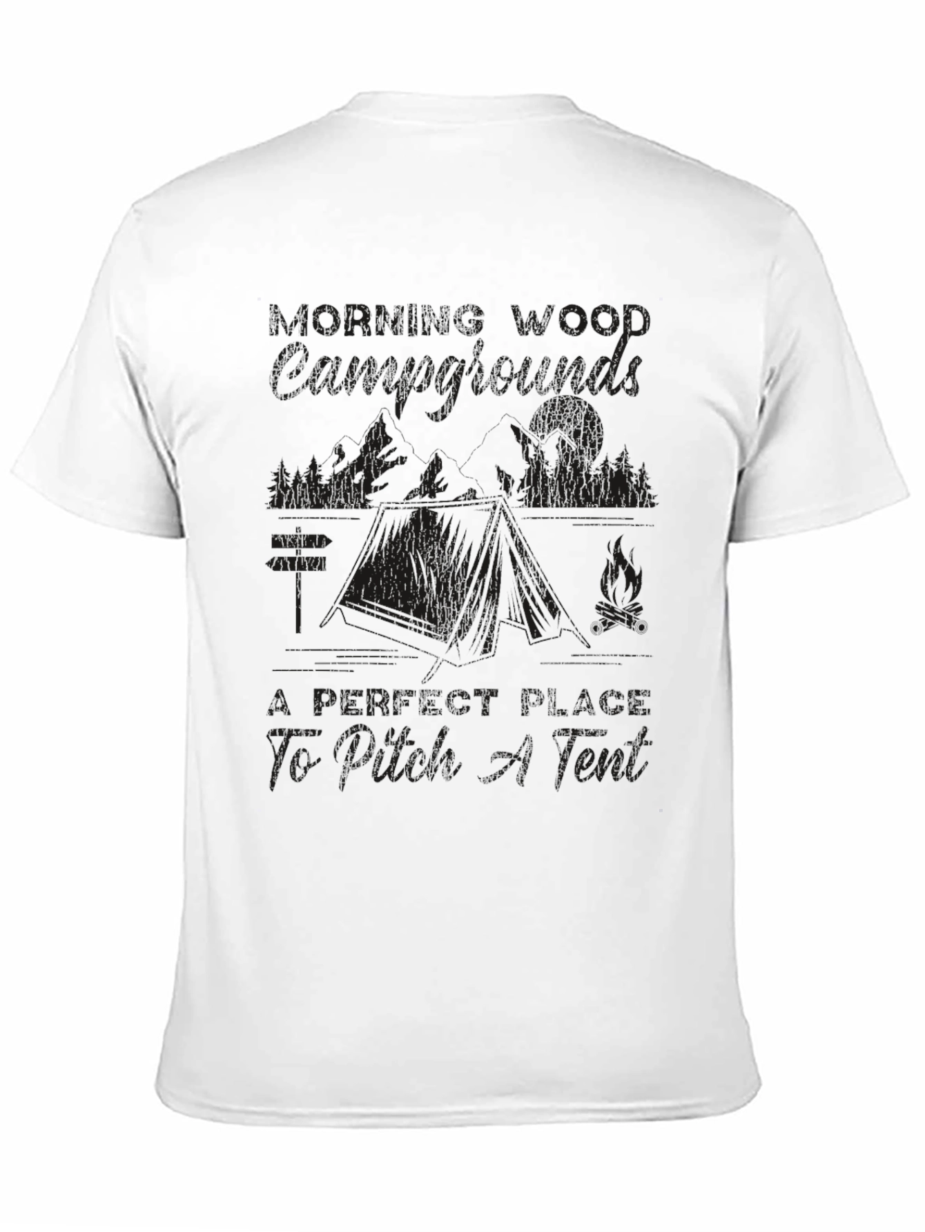 Funny Camping Graphic Tee