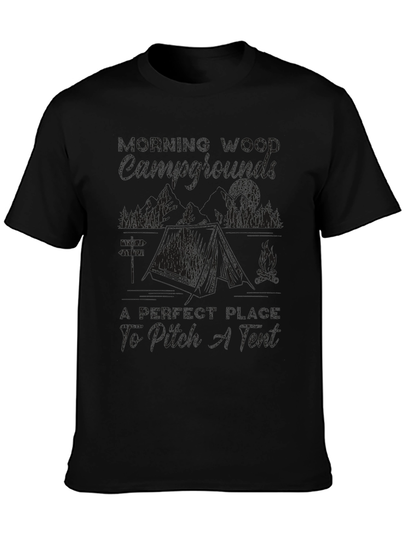 Funny Camping Graphic Tee