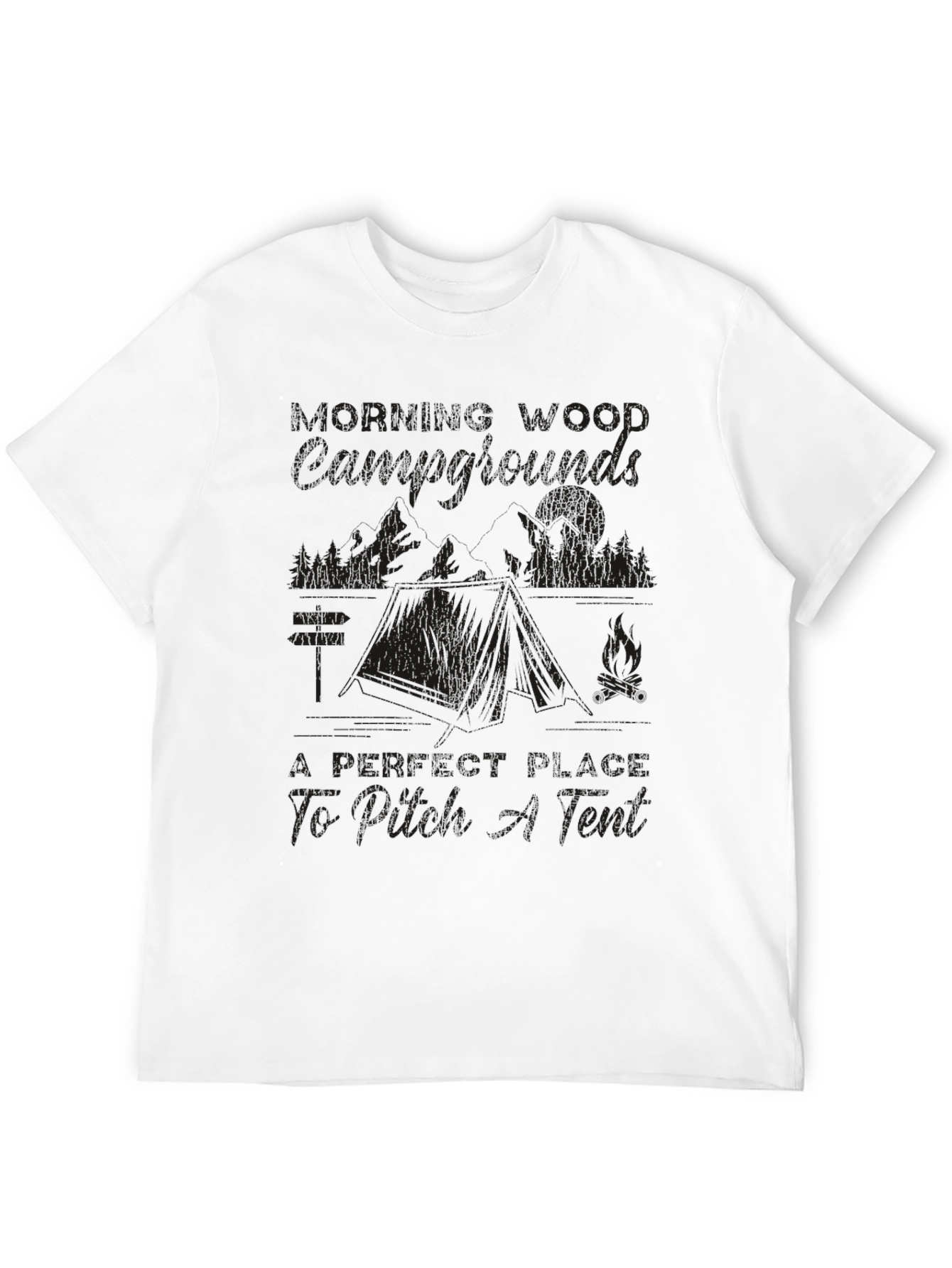 Funny Camping Graphic Tee