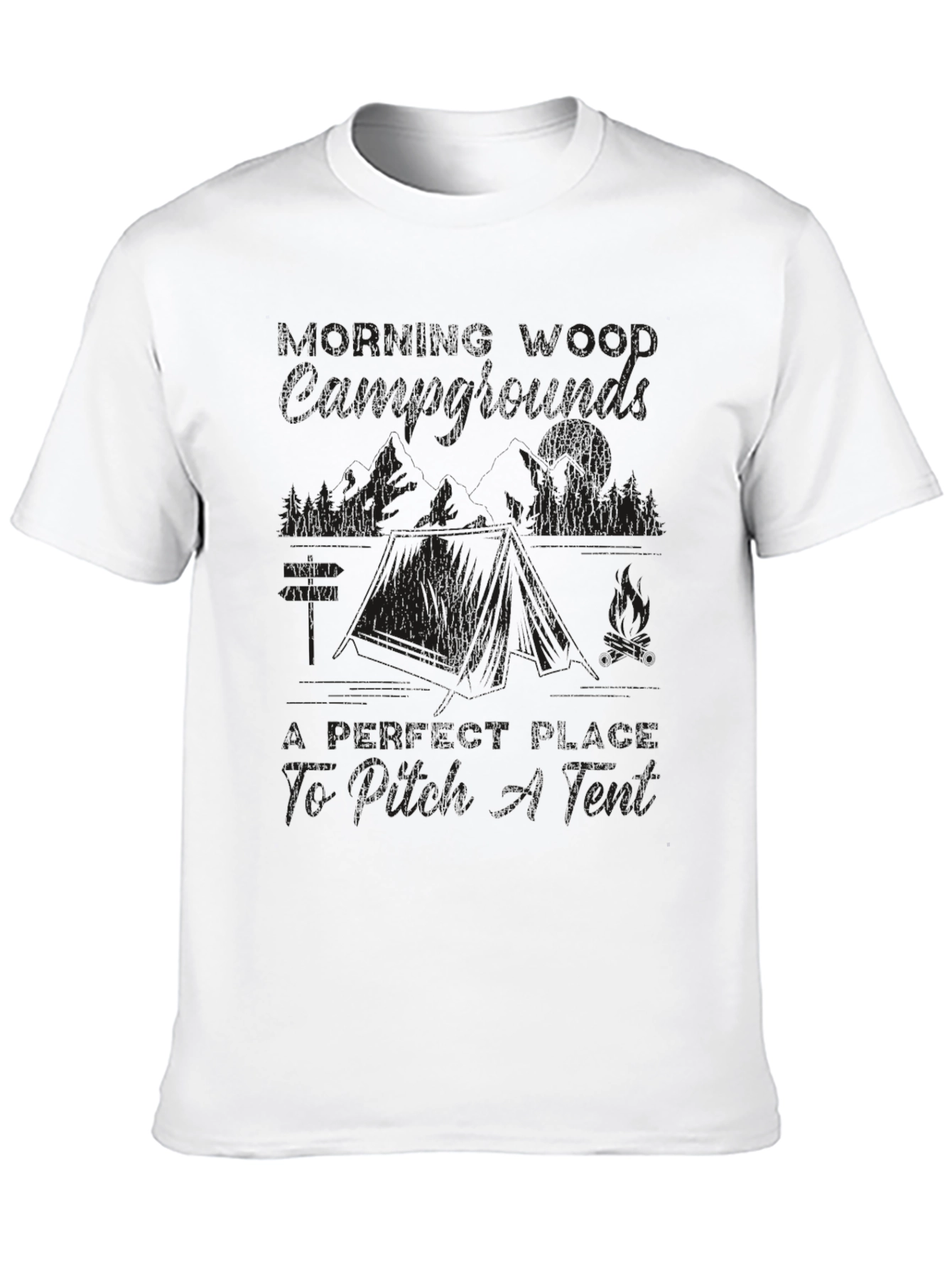 Funny Camping Graphic Tee