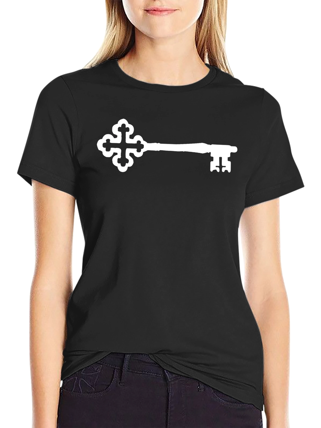 Key to My Heart T-Shirt - Black