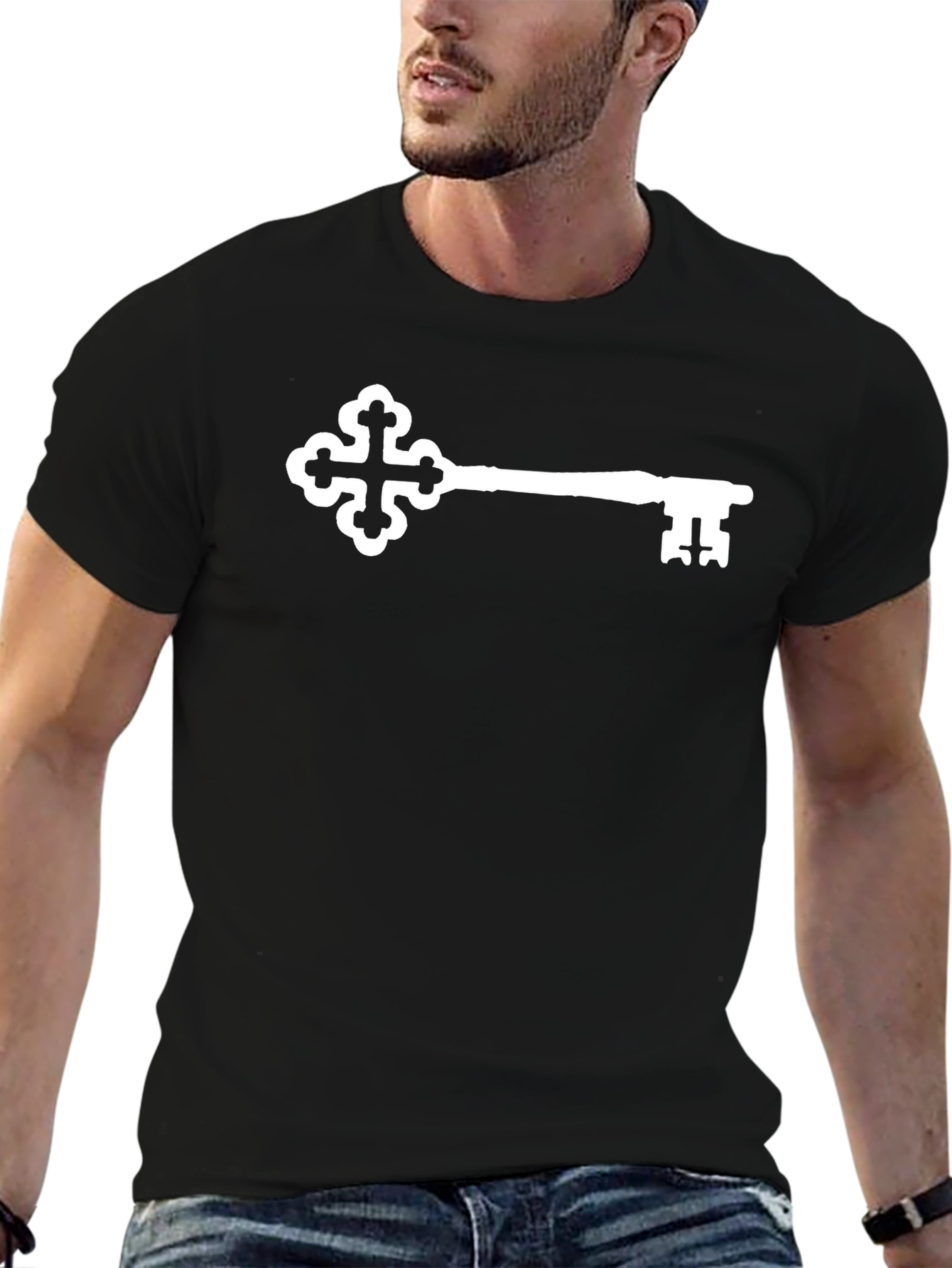 Key to My Heart T-Shirt - Black
