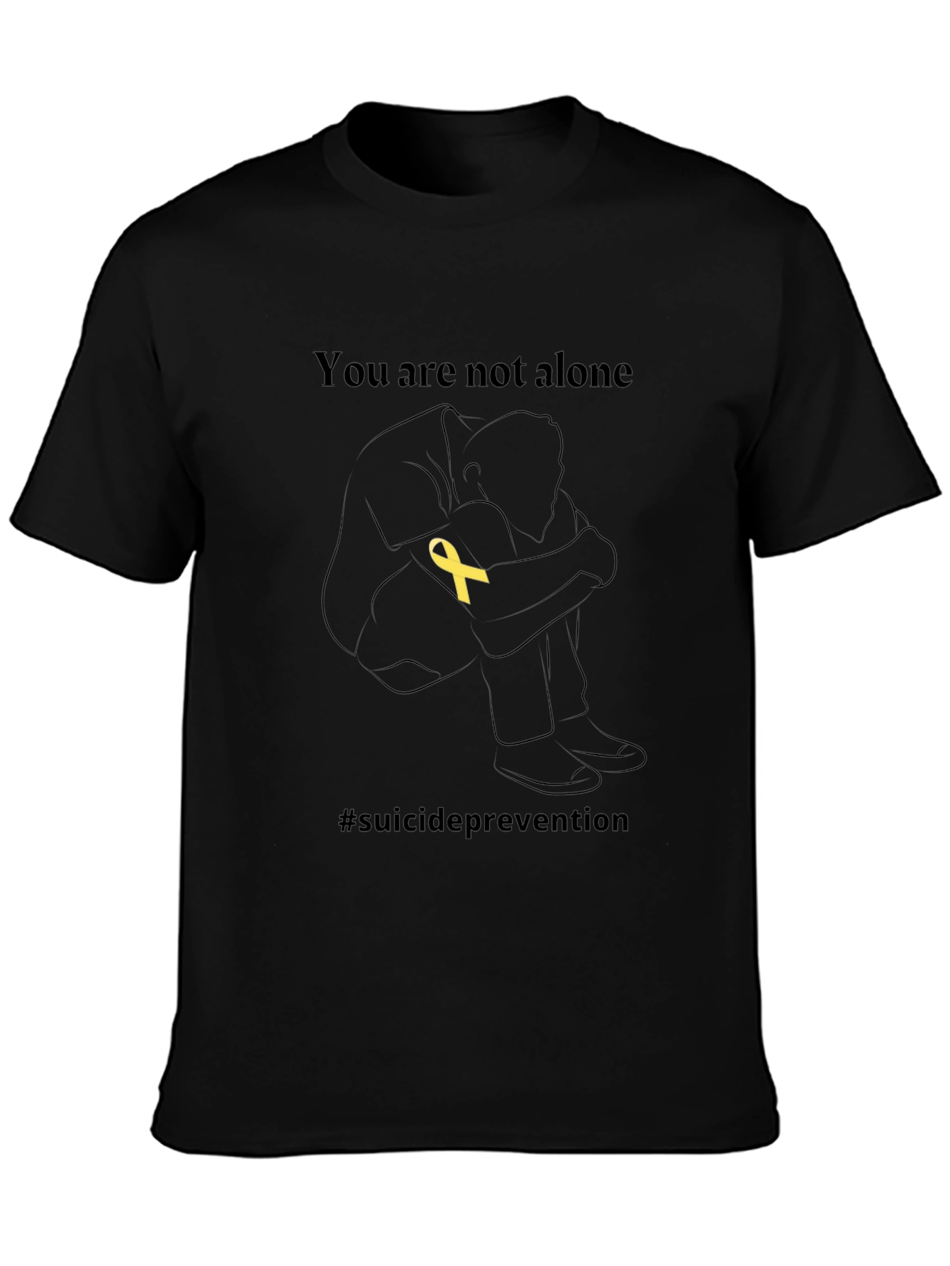You Are Not Alone Suicide Prevention T-Shirt