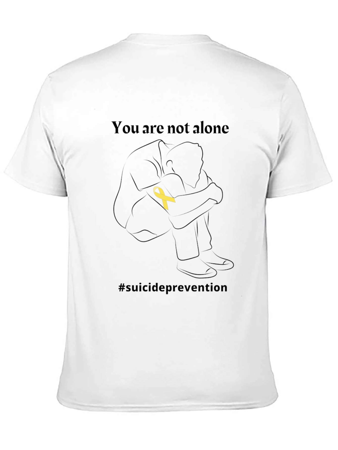 You Are Not Alone Suicide Prevention T-Shirt
