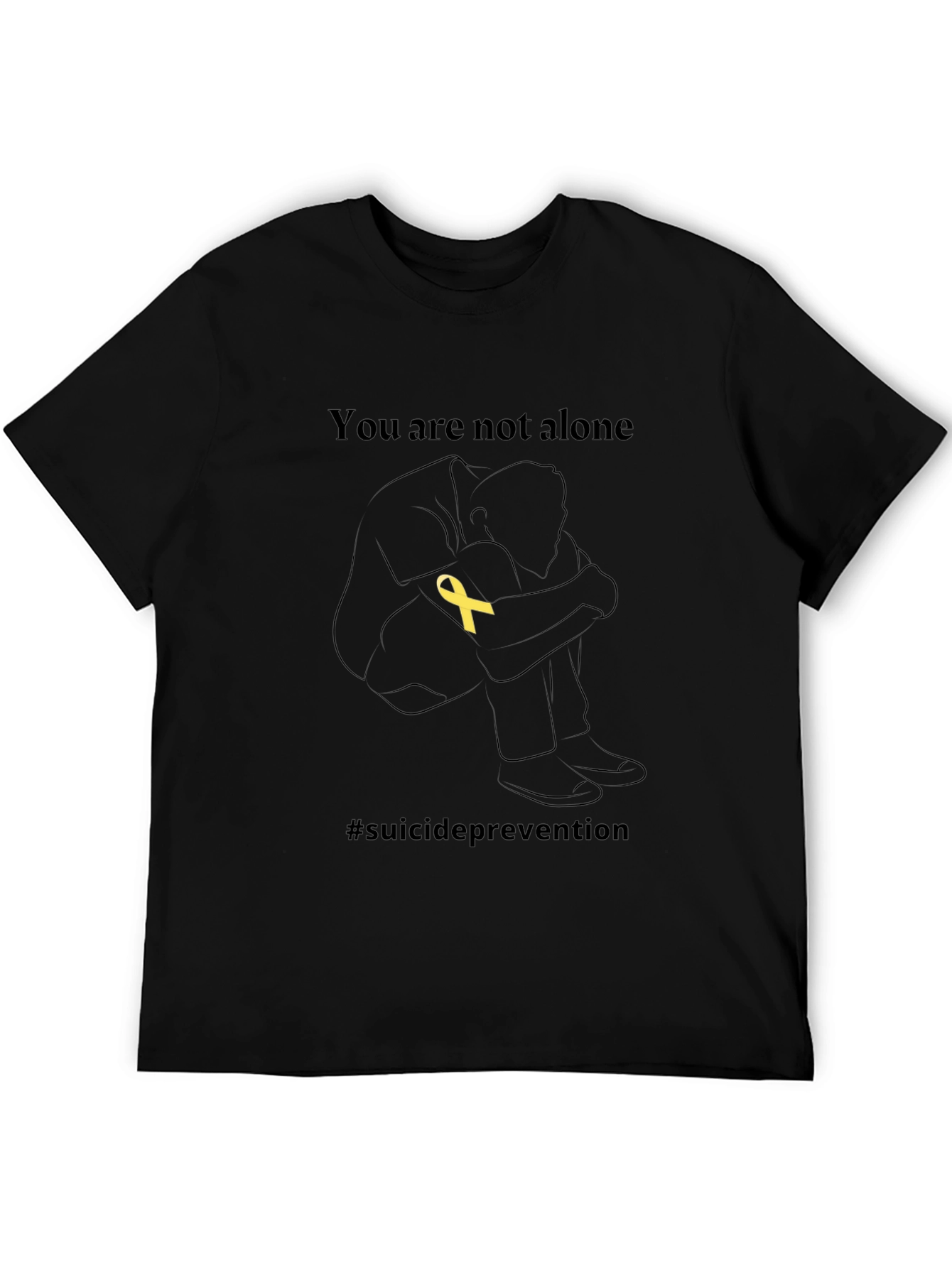You Are Not Alone Suicide Prevention T-Shirt