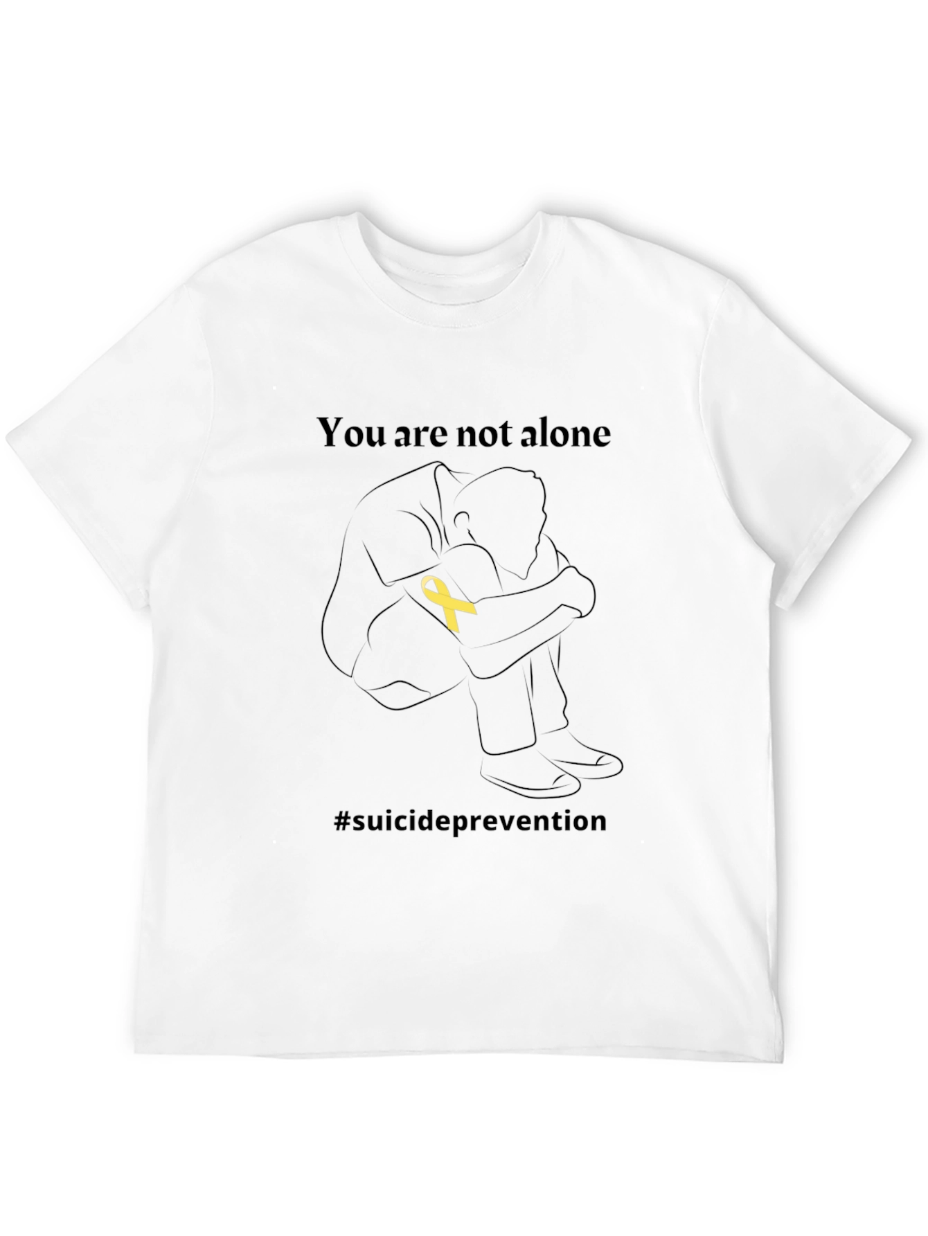 You Are Not Alone Suicide Prevention T-Shirt