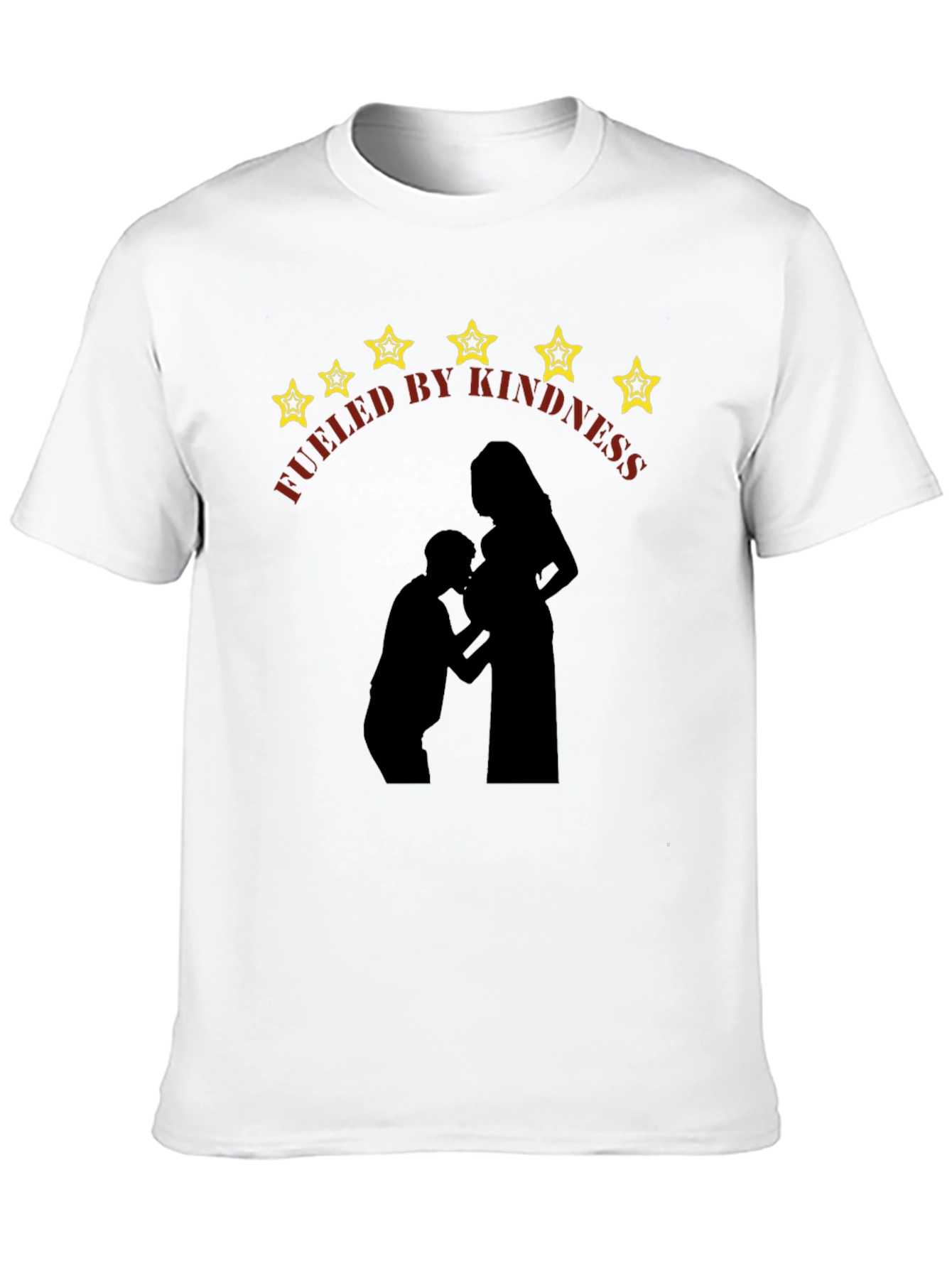 Kindness Fueled Maternity T-Shirt