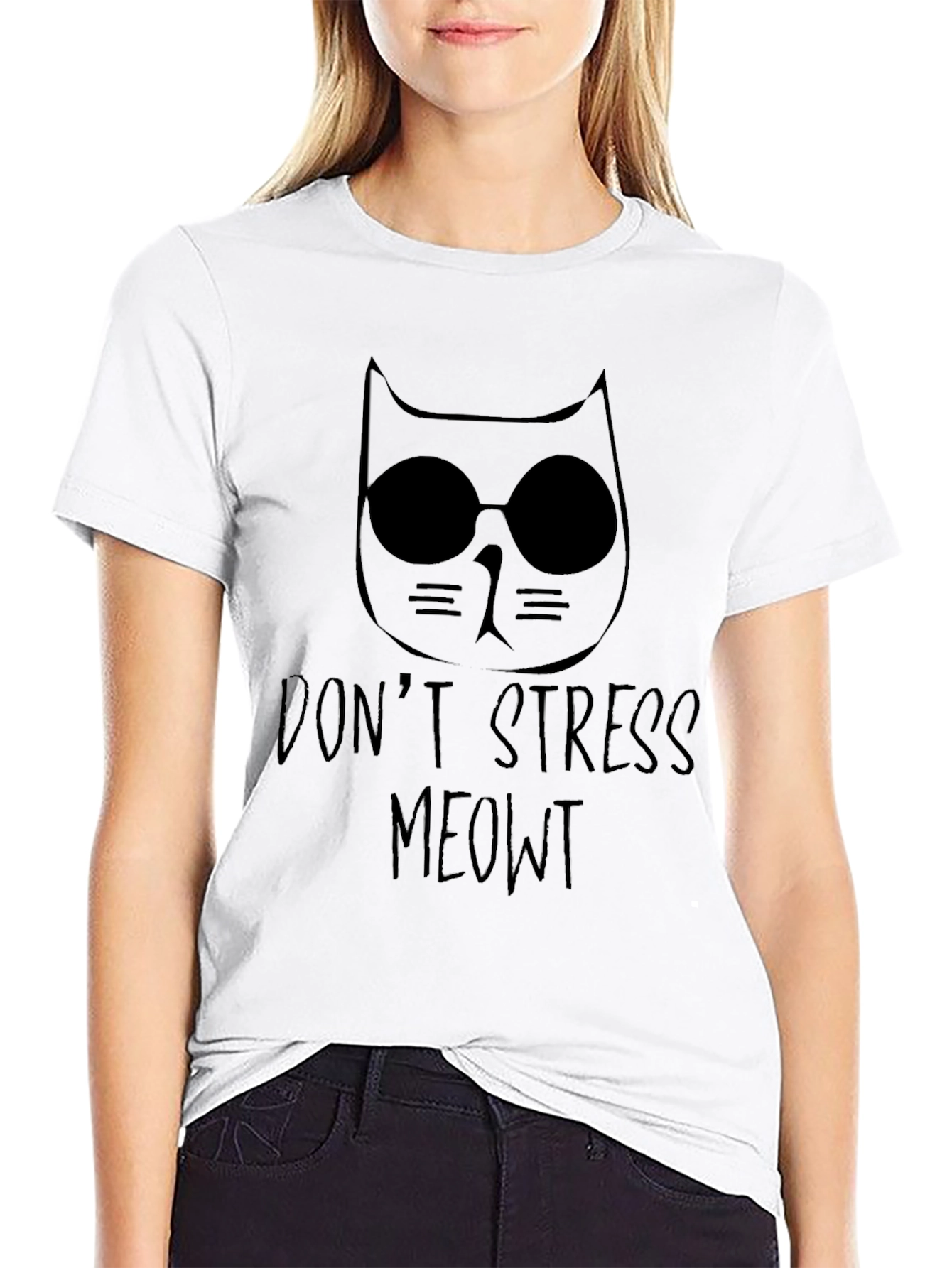 Dont Stress Meowt Cat T-Shirt