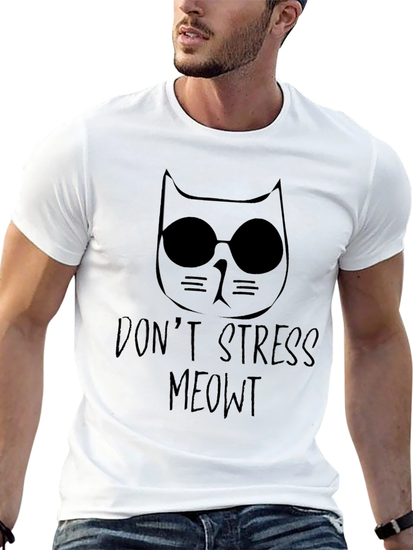 Dont Stress Meowt Cat T-Shirt