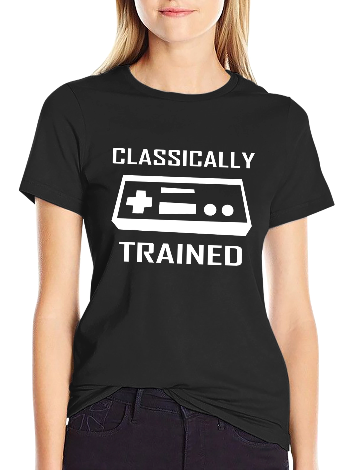 Classically Trained Gamer T-Shirt - Retro Gaming Tee