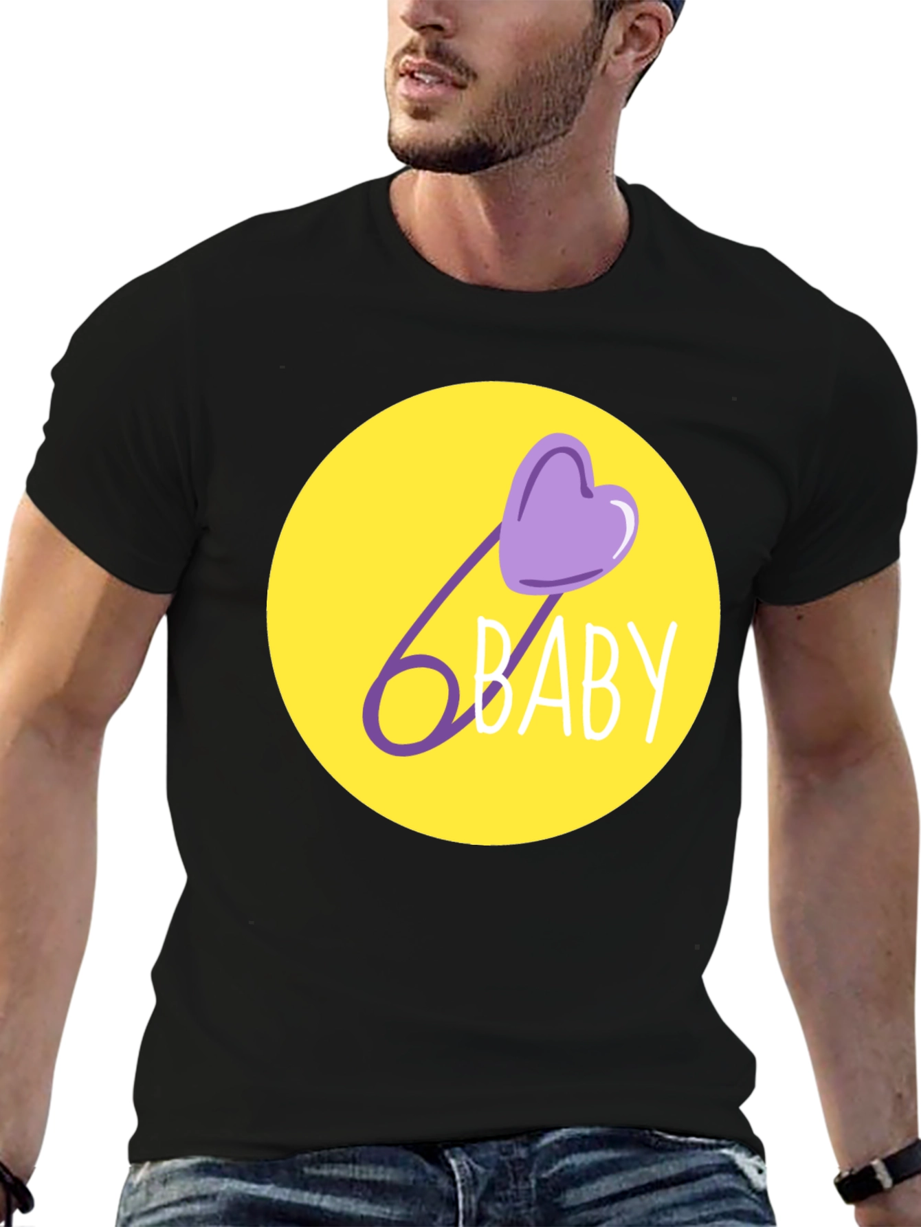 Baby Pin T-Shirt - Cute Infant Design