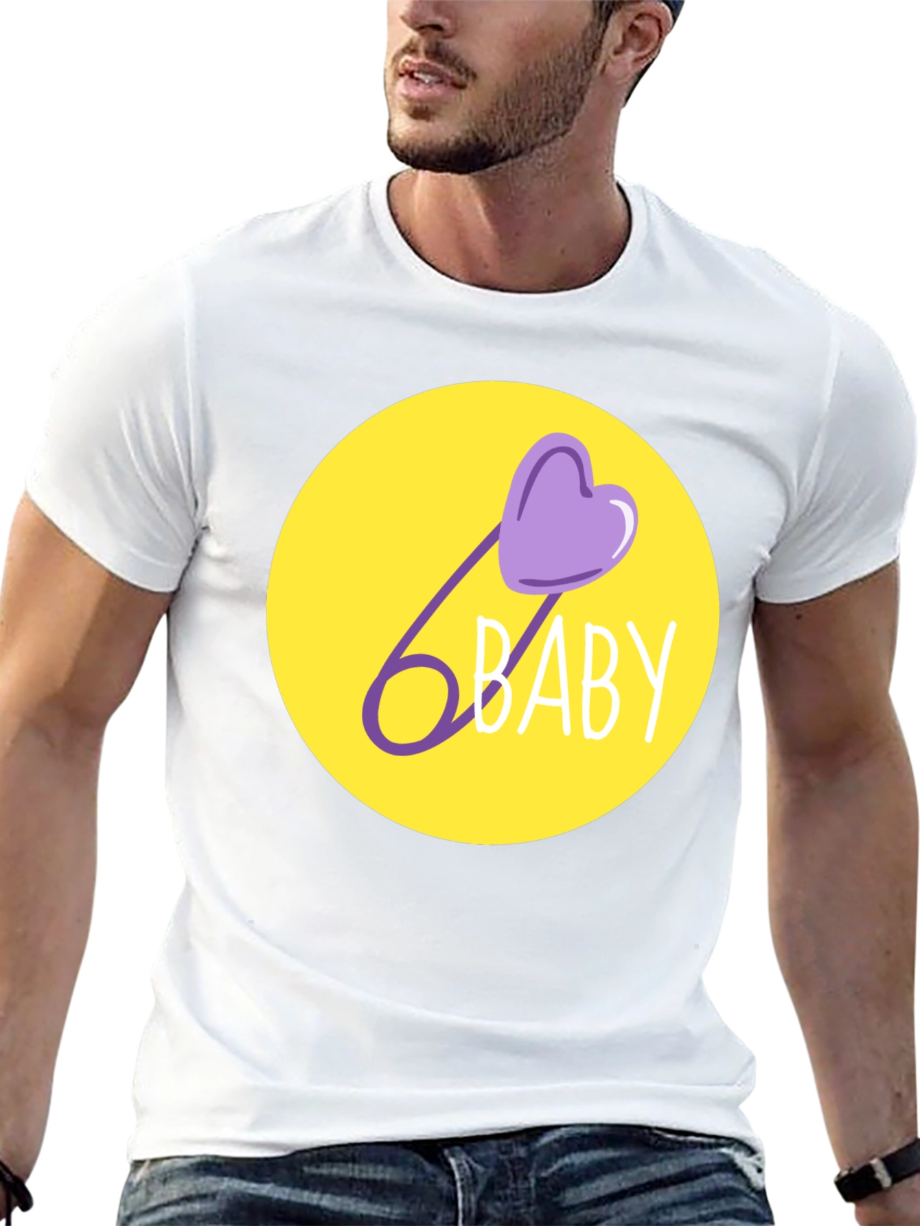 Baby Pin T-Shirt - Cute Infant Design