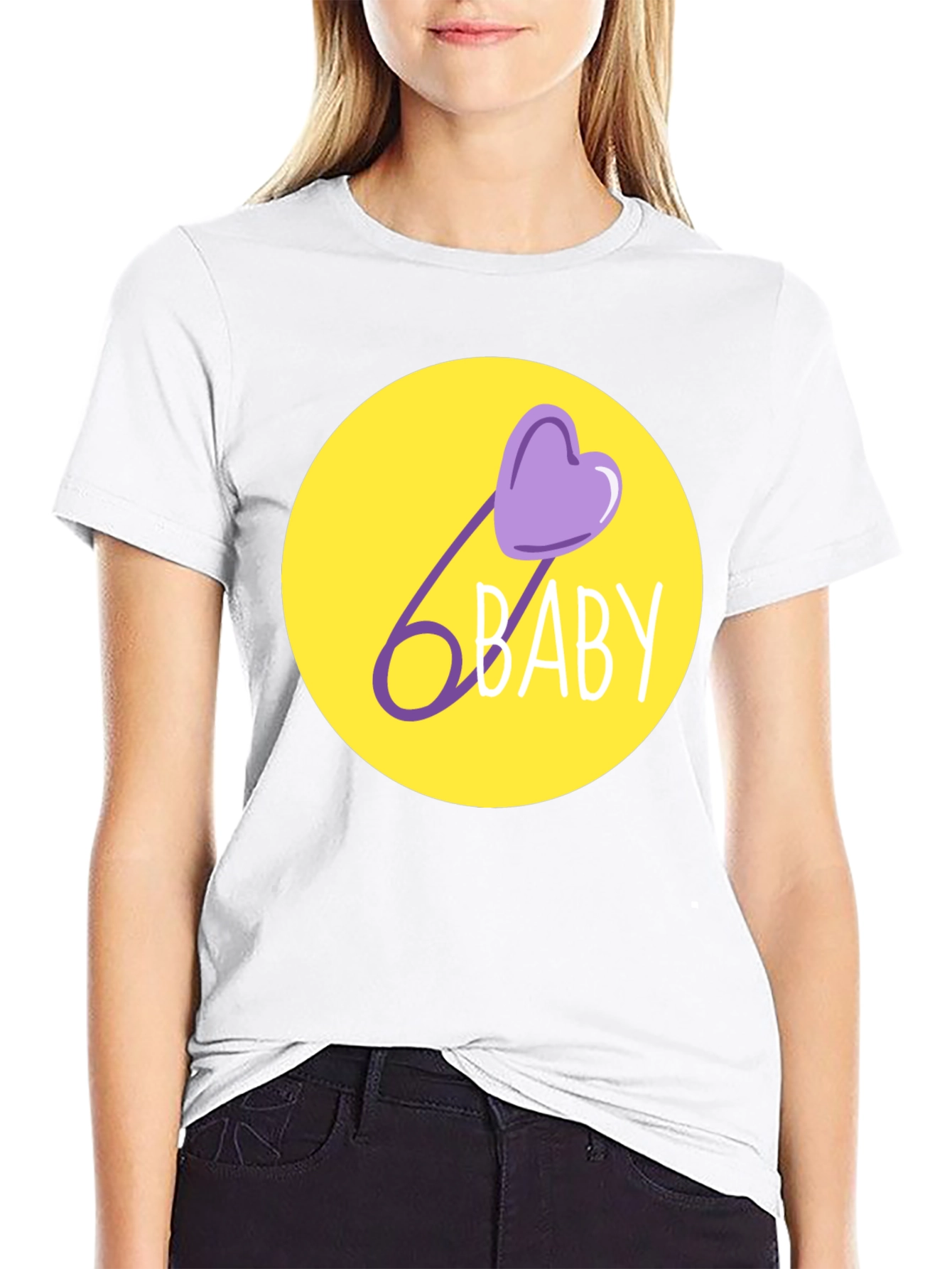 Baby Pin T-Shirt - Cute Infant Design